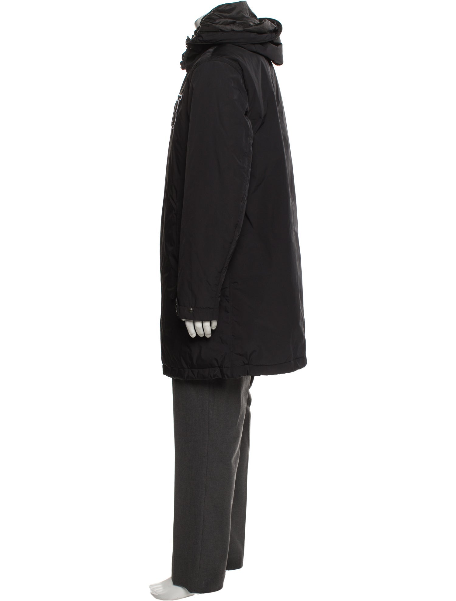 Burberry Graphic Print Parka