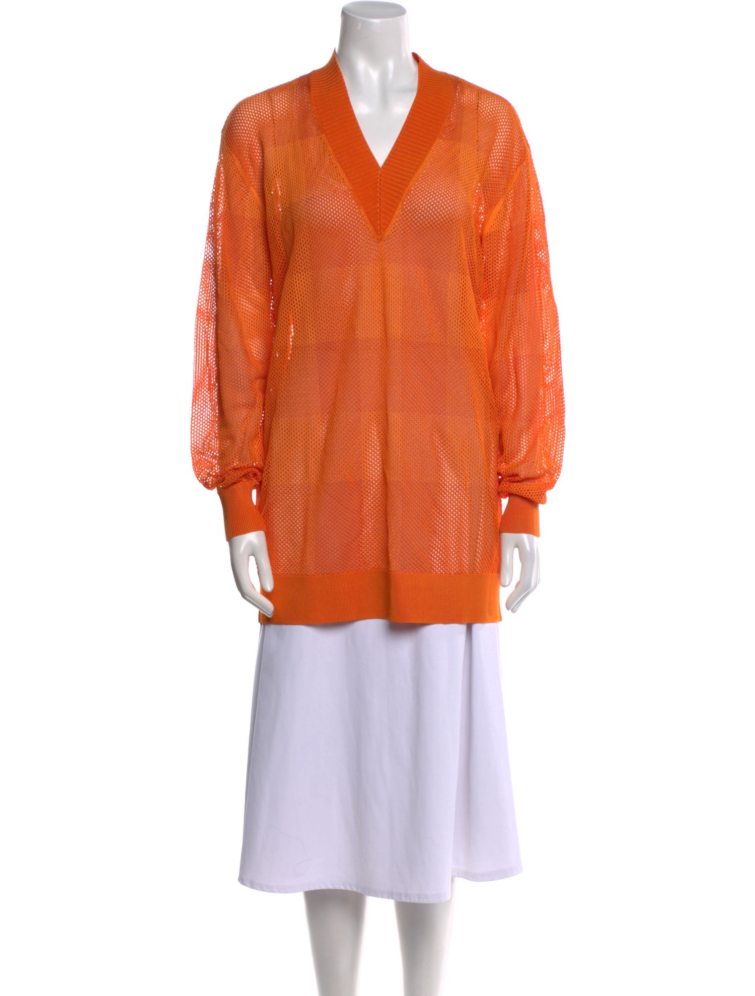 Burberry Cashmere V-Neck Sweater w/ Tags