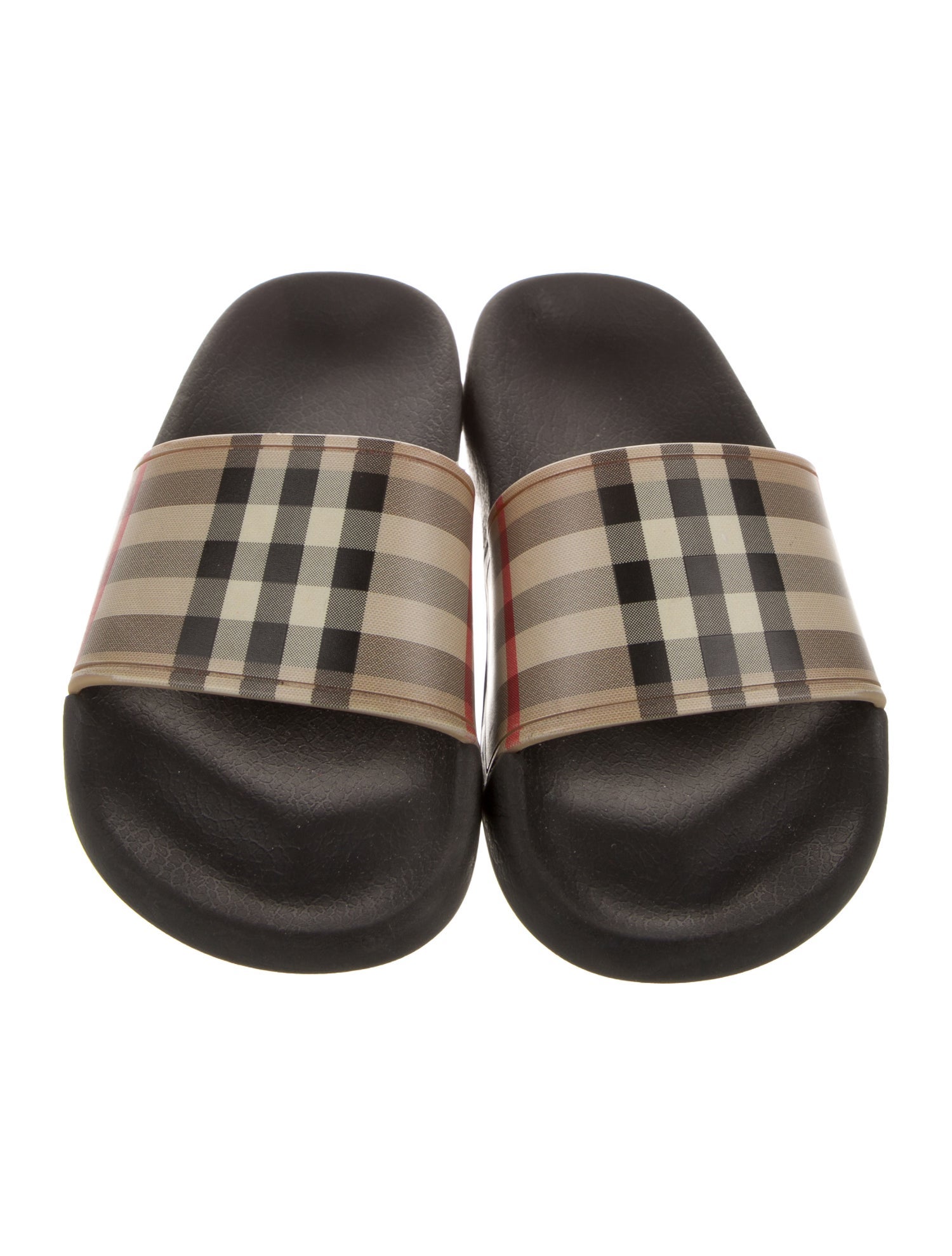 Burberry Boys' House Check Slides