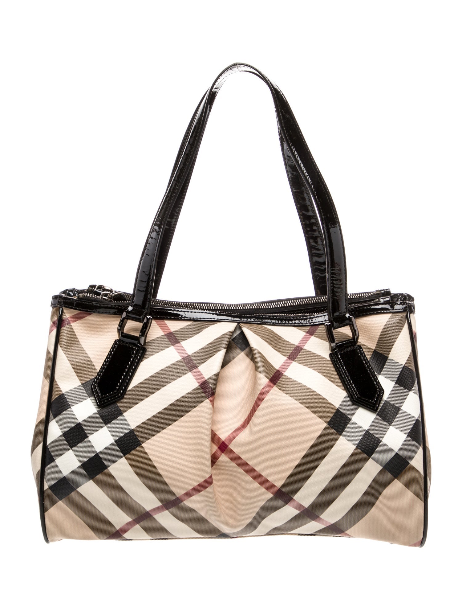 Burberry Super Nova Check Shoulder Bag