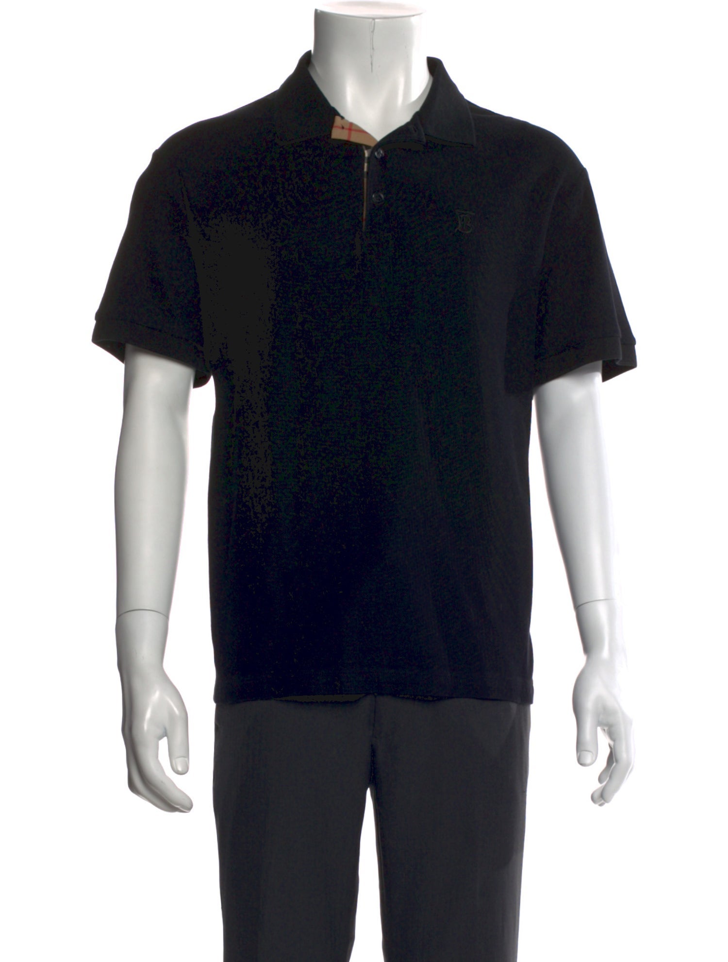 Burberry Crew Neck Short Sleeve Polo Shirt