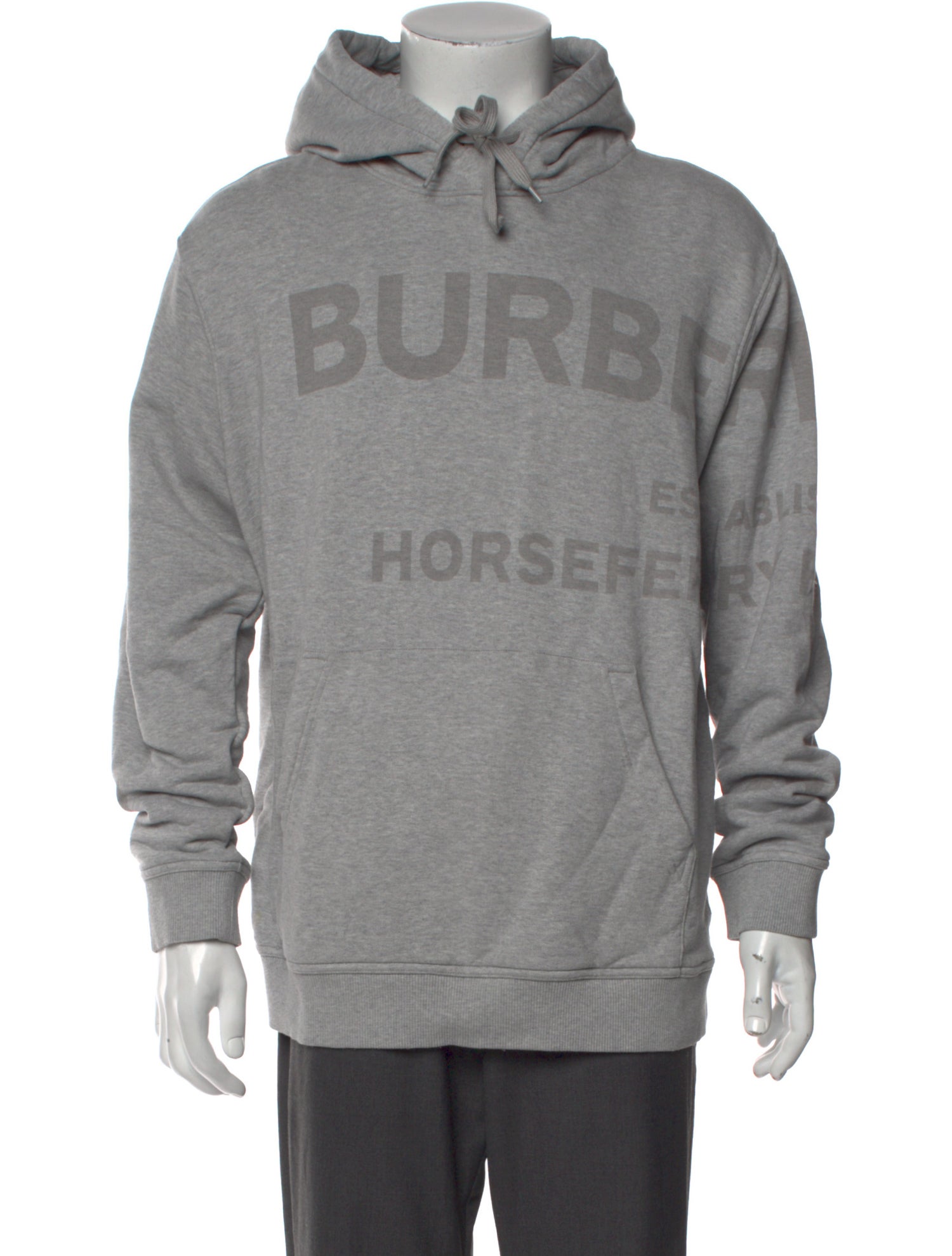 Burberry Graphic Print Crew Neck Hoodie