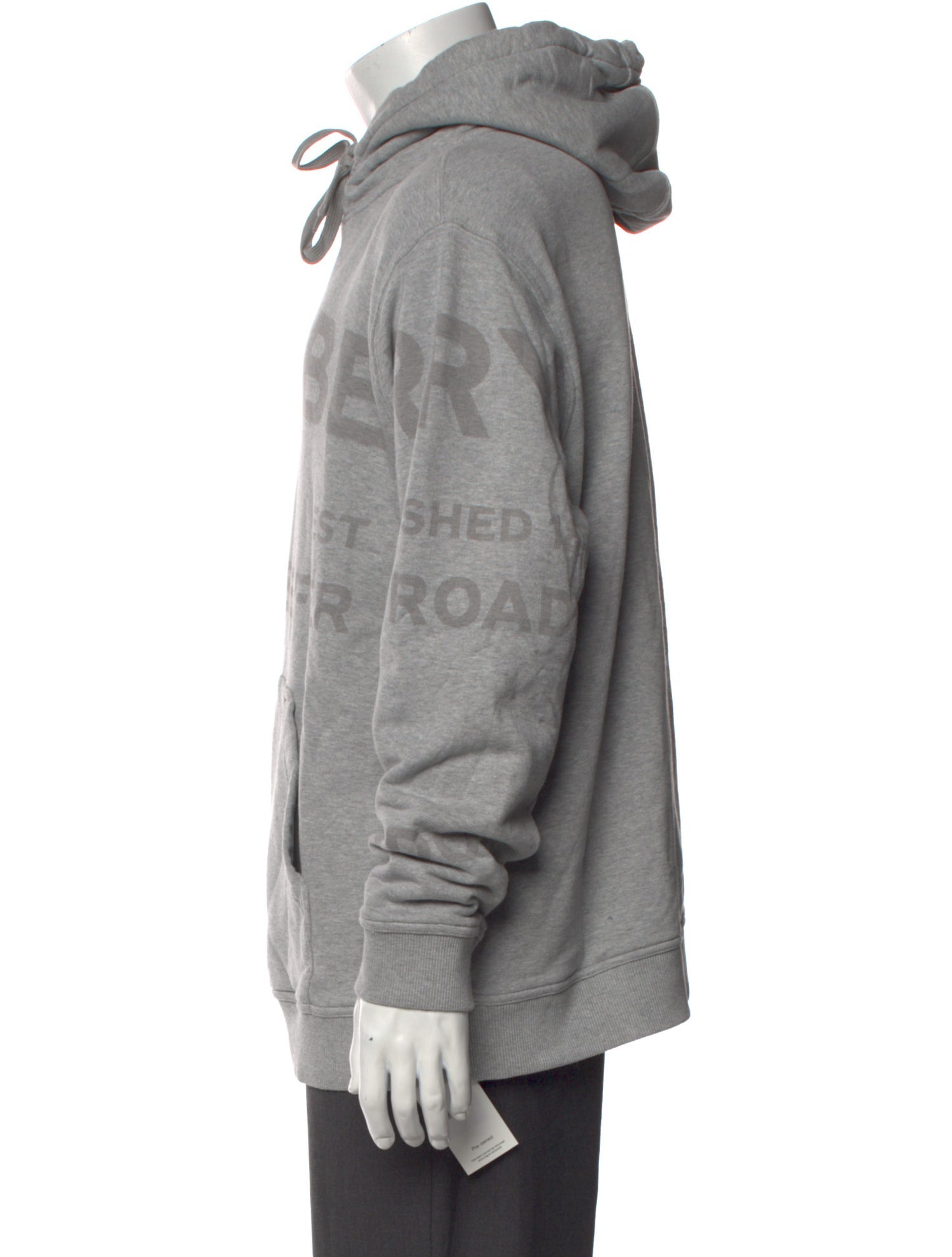 Burberry Graphic Print Crew Neck Hoodie