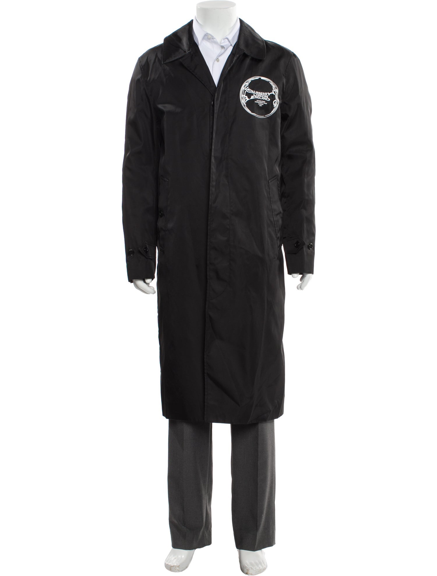 Burberry Graphic Print Parka