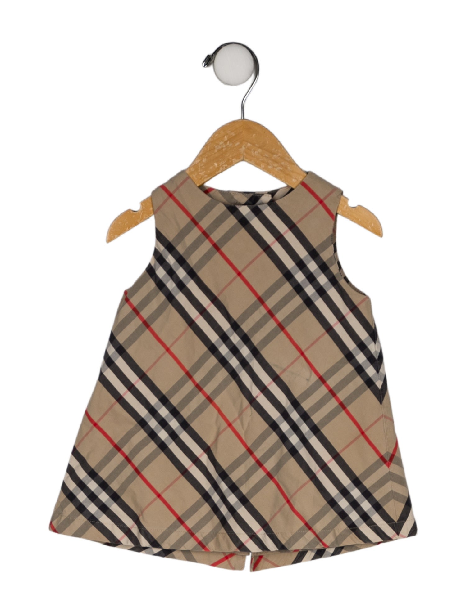 Burberry Check Sleeveless Dress