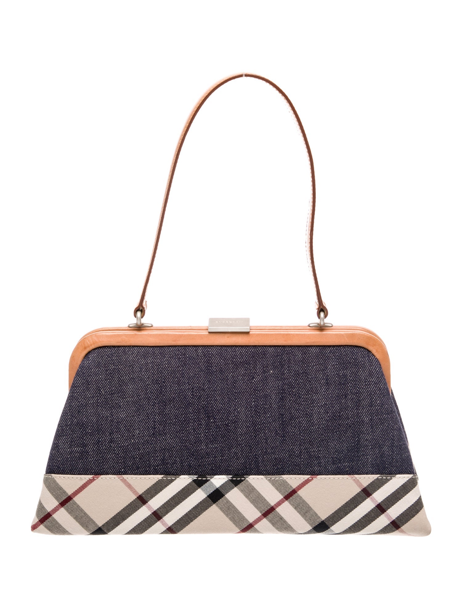 Burberry London Nova Check Top Handle Bag