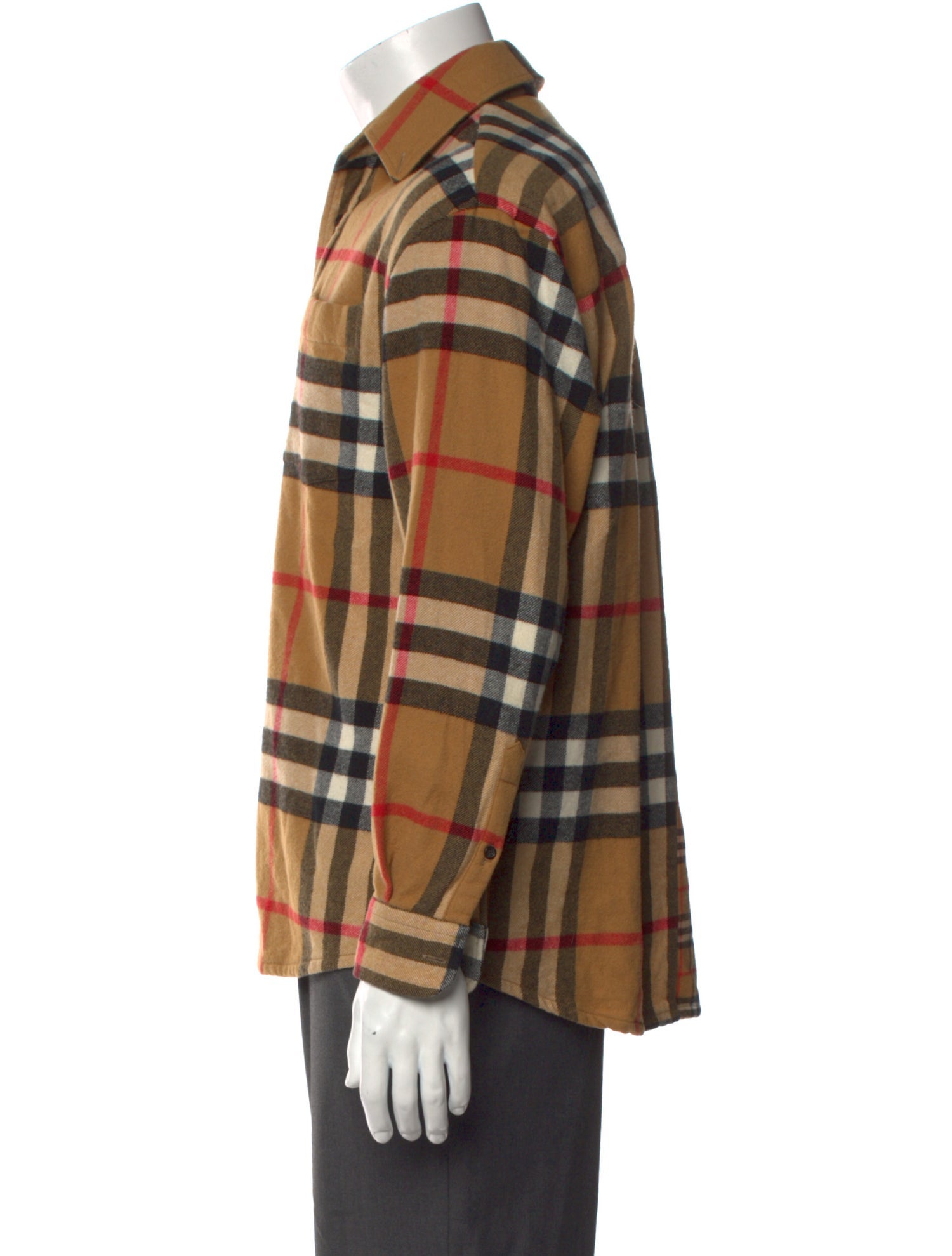 Burberry x gosha rubchinskiy Vintage Check Wool Shirt