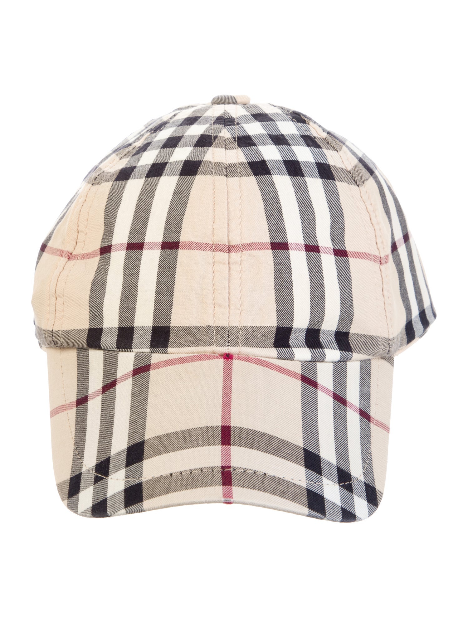 Burberry Nova Check Snap-Button Baseball Cap