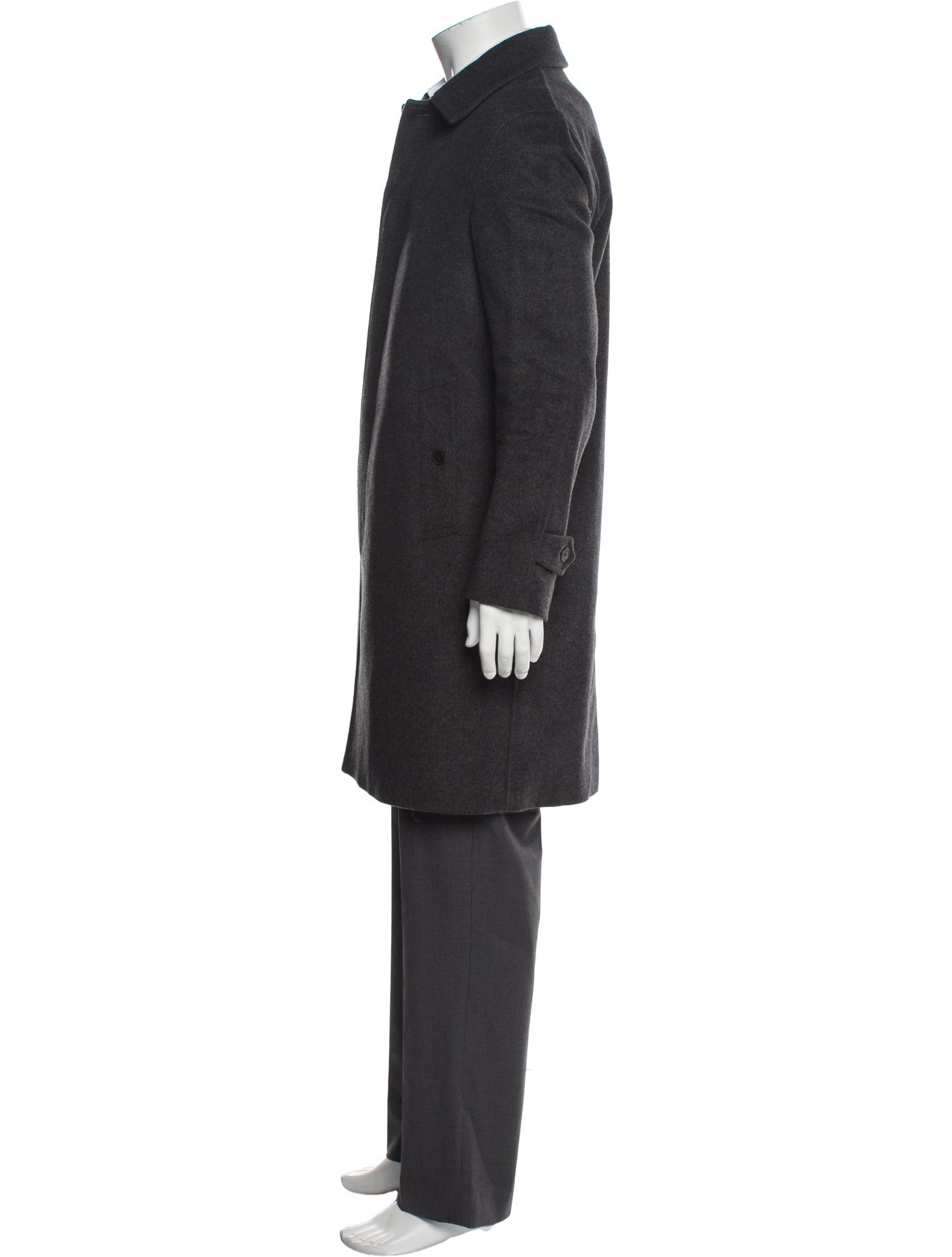 Burberry Wool Overcoat