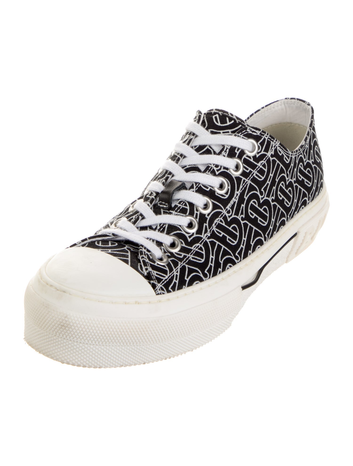 Burberry TB Monogram Canvas Sneakers