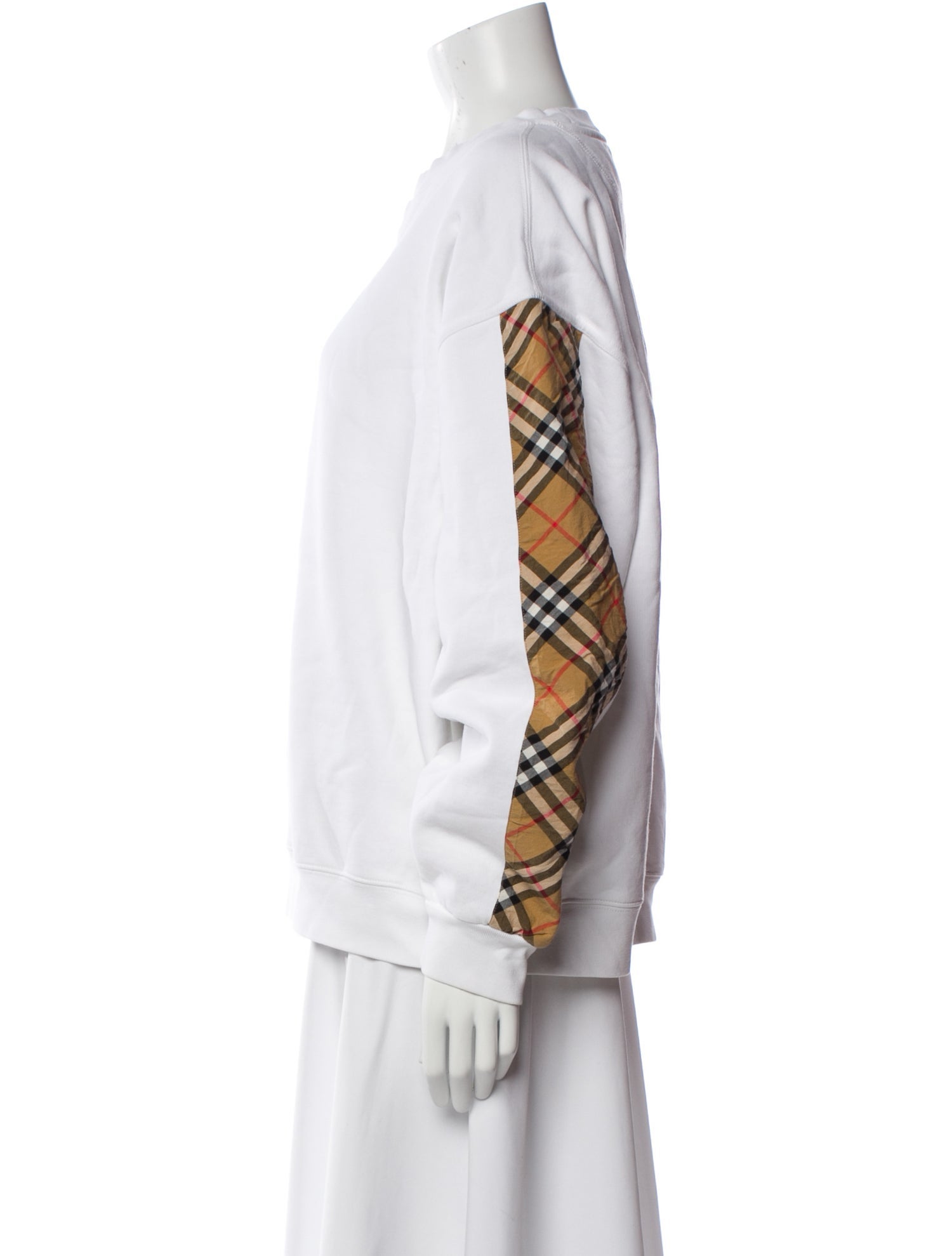 Burberry Crew Neck Long Sleeve Sweatshirt