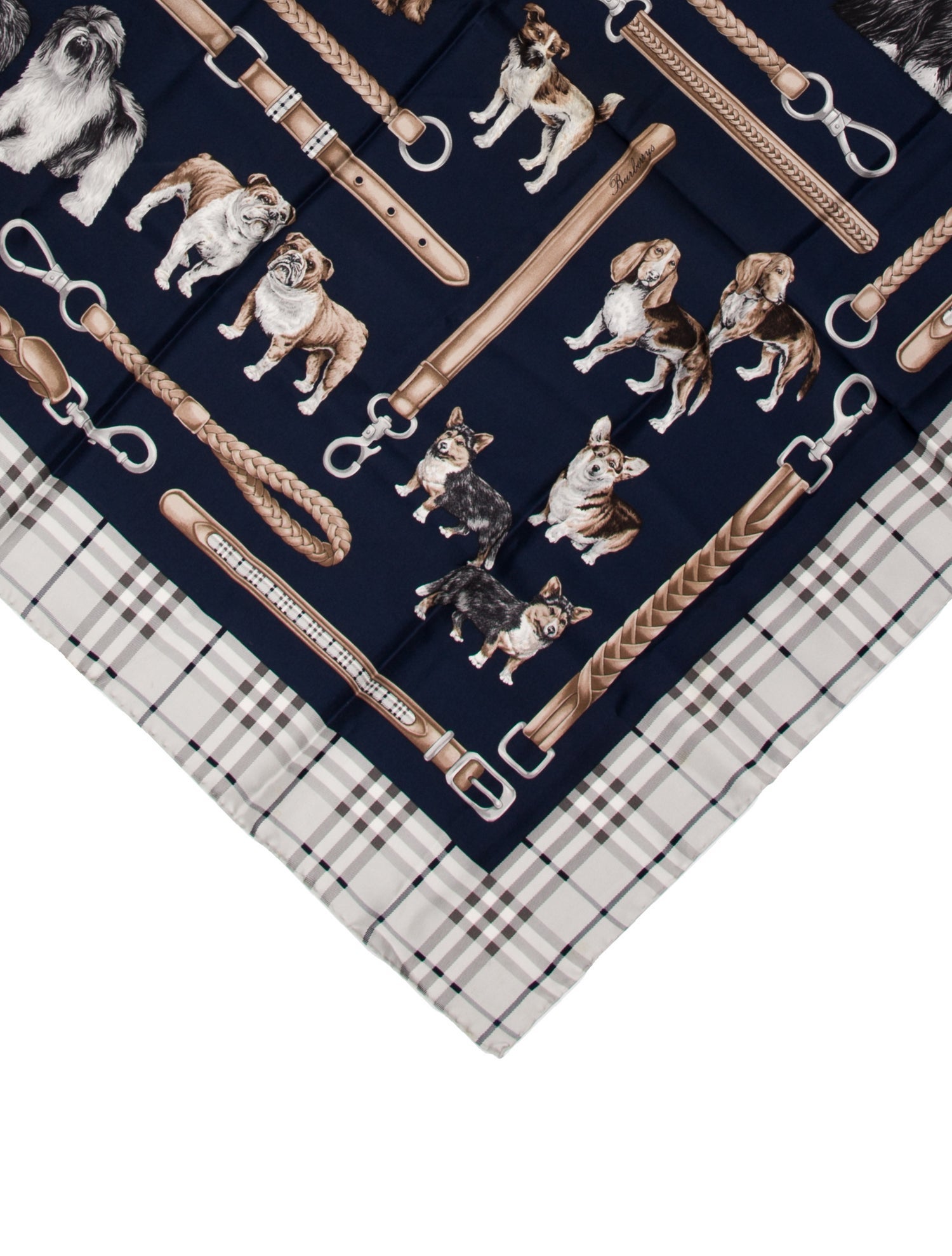 Burberry Silk Printed Scarf