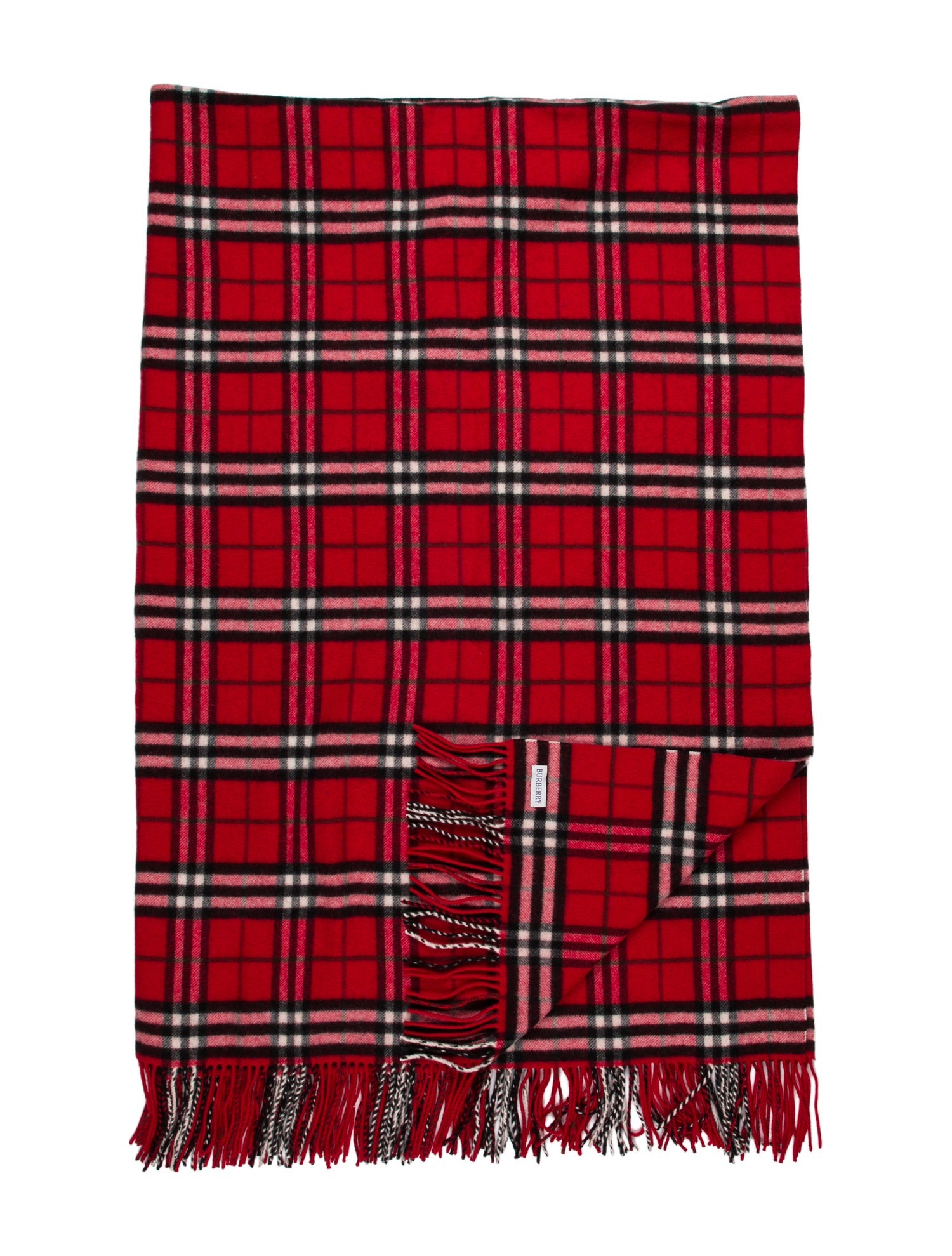Burberry Check Throw Blanket w/ Tags