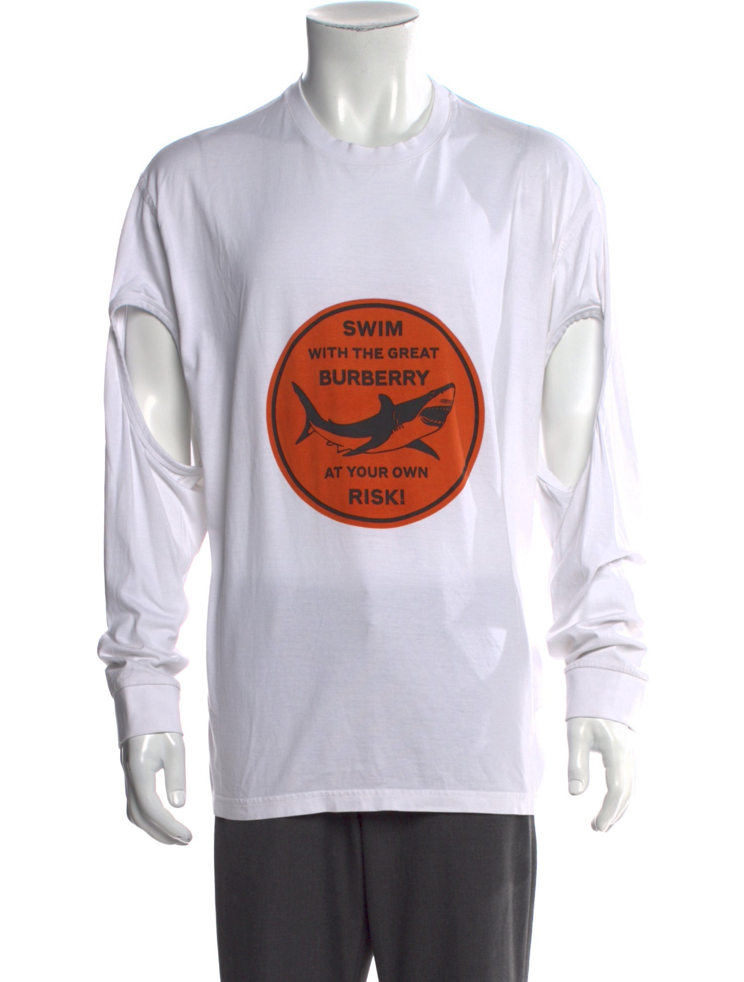 Burberry Graphic Print Crew Neck T-Shirt