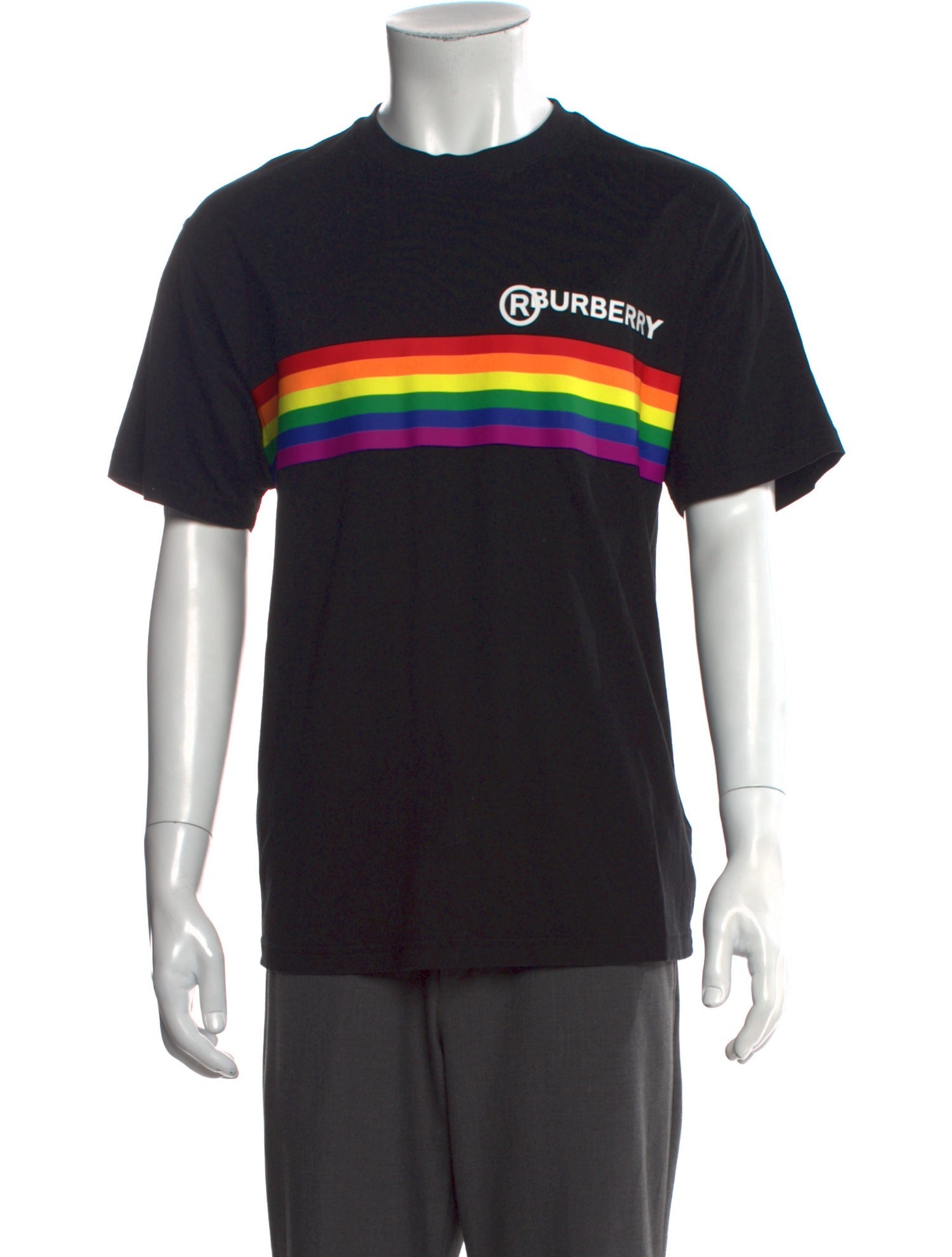 Burberry Graphic Print Crew Neck T-Shirt