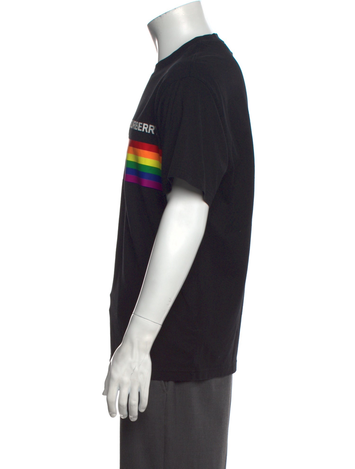 Burberry Graphic Print Crew Neck T-Shirt