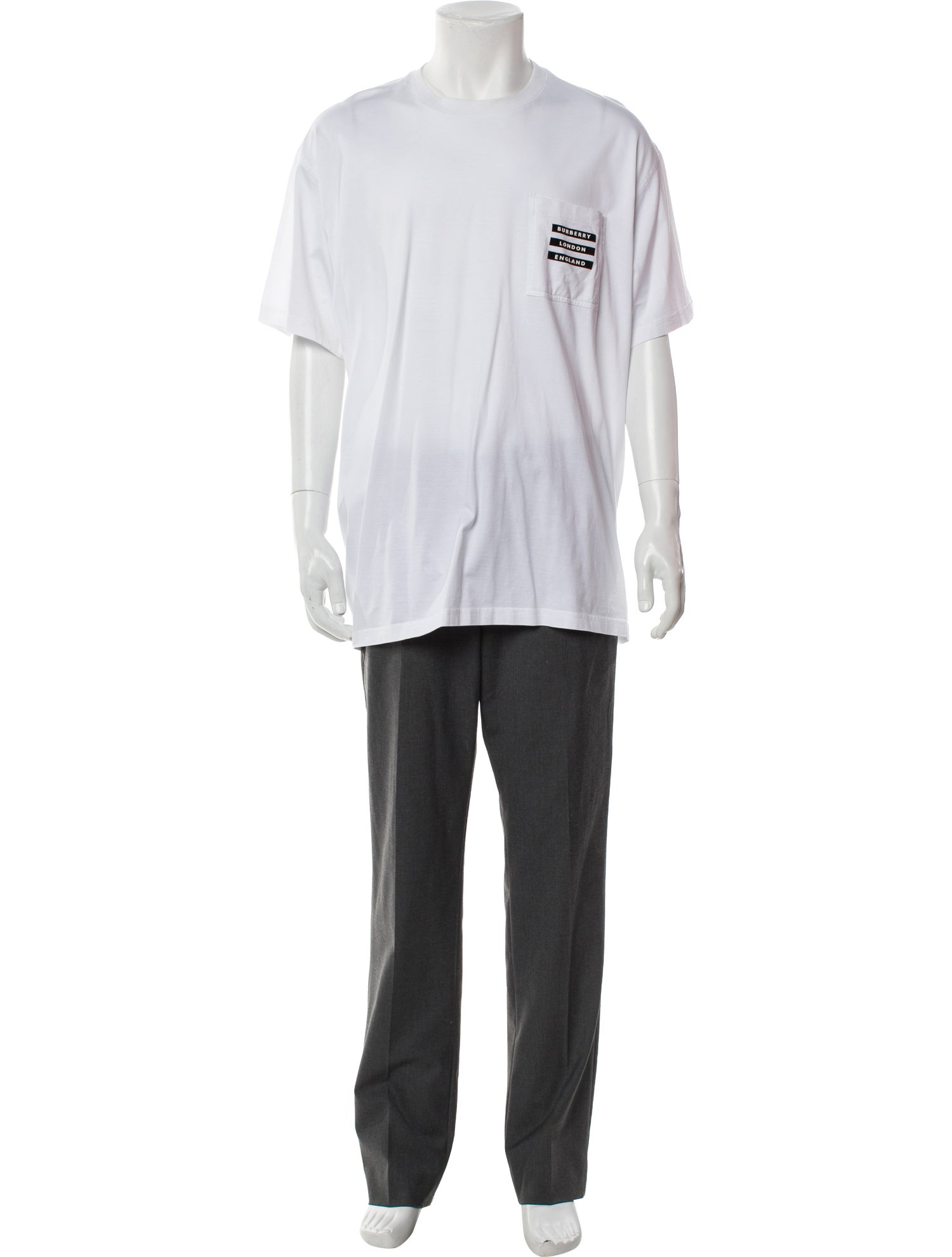 Burberry Graphic Print Crew Neck T-Shirt