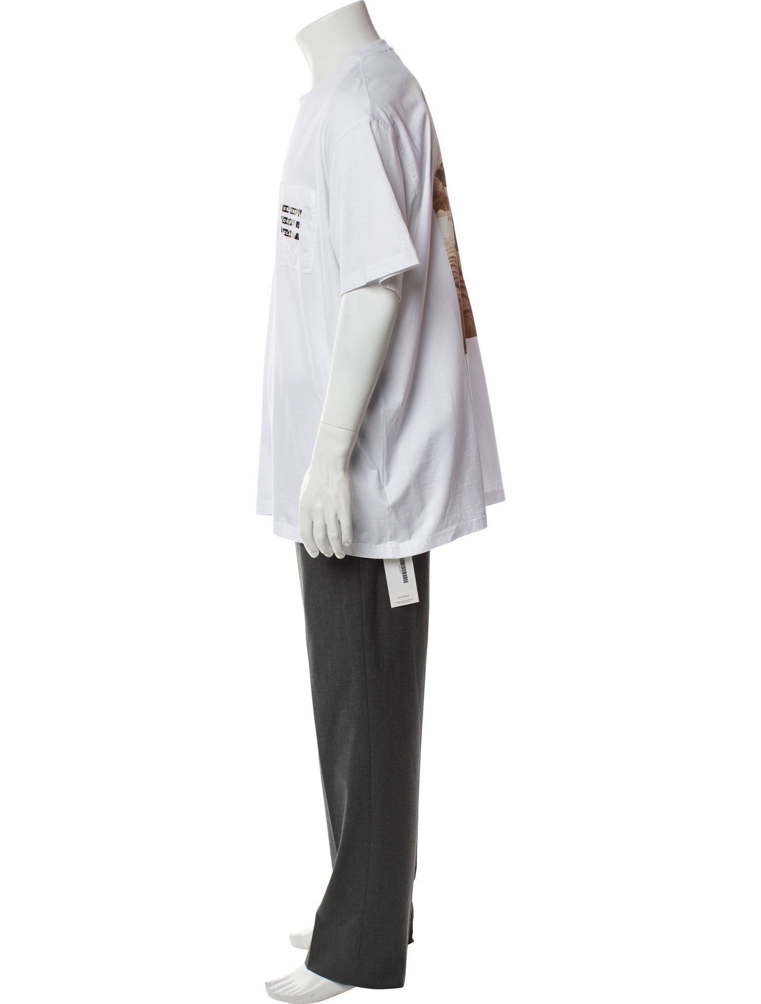 Burberry Graphic Print Crew Neck T-Shirt