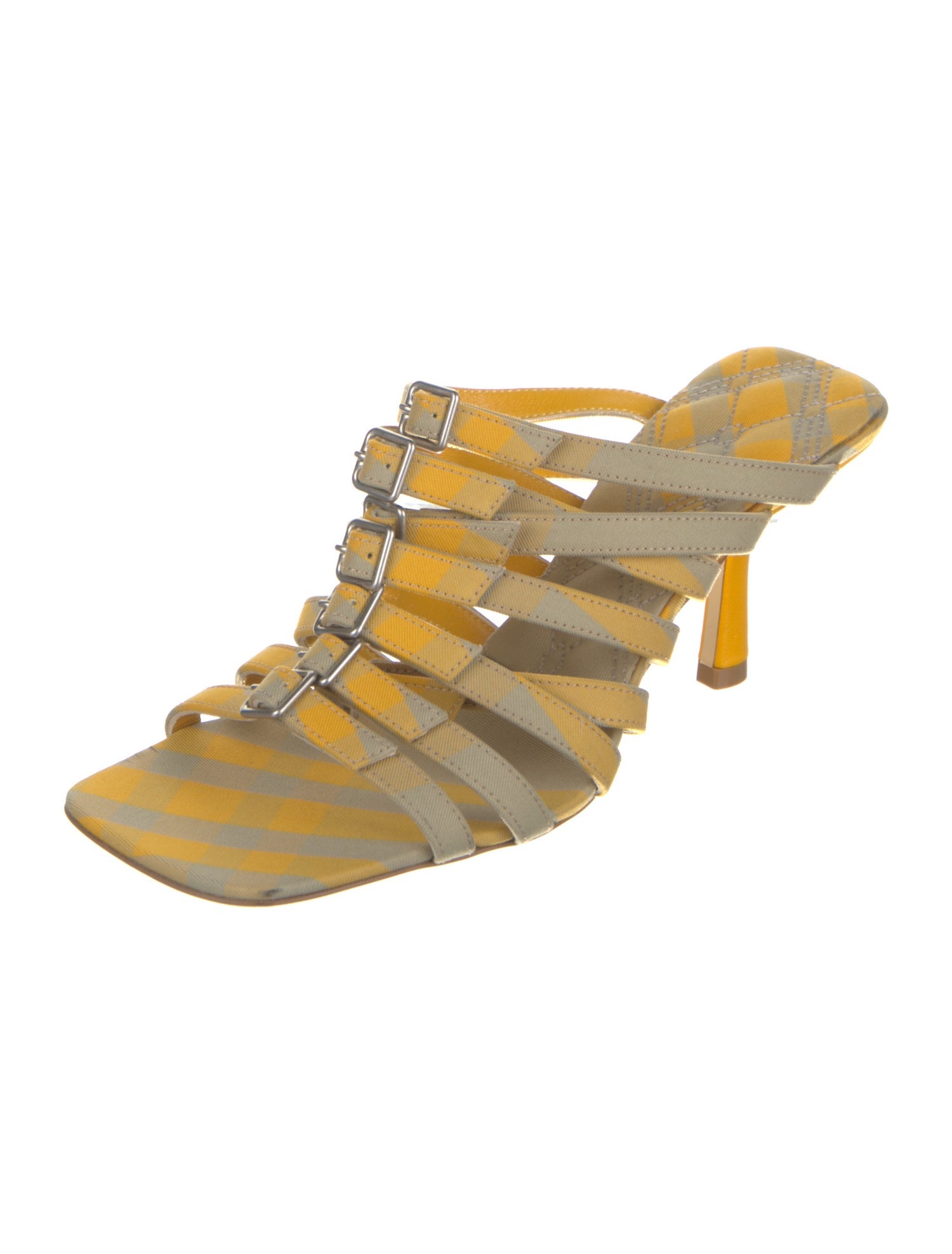 Burberry Canvas Slides