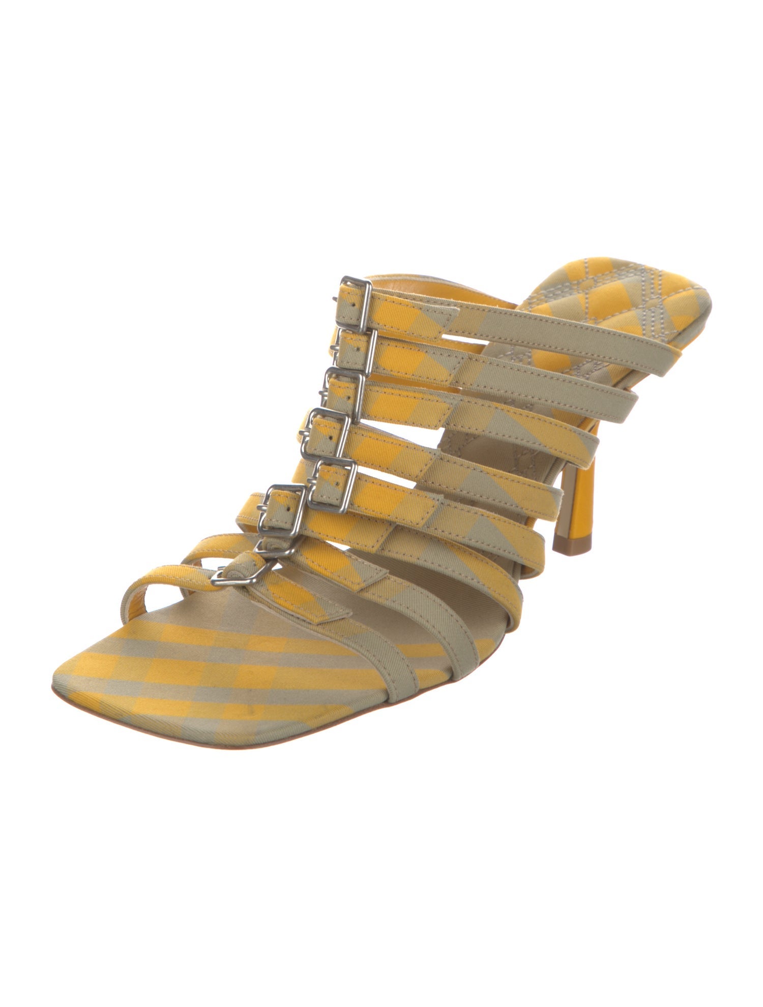 Burberry Patterned Slides