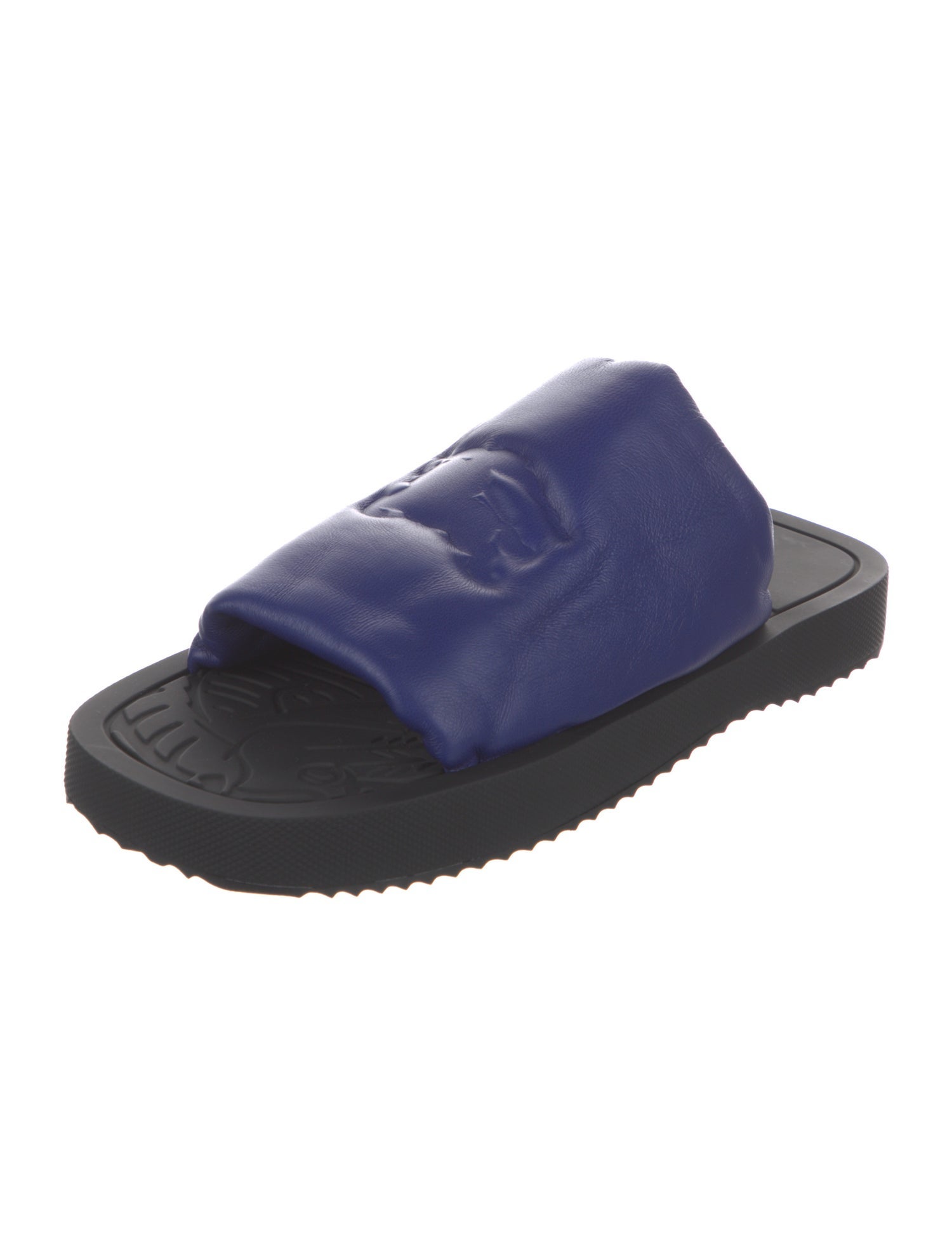 Burberry Leather Slides