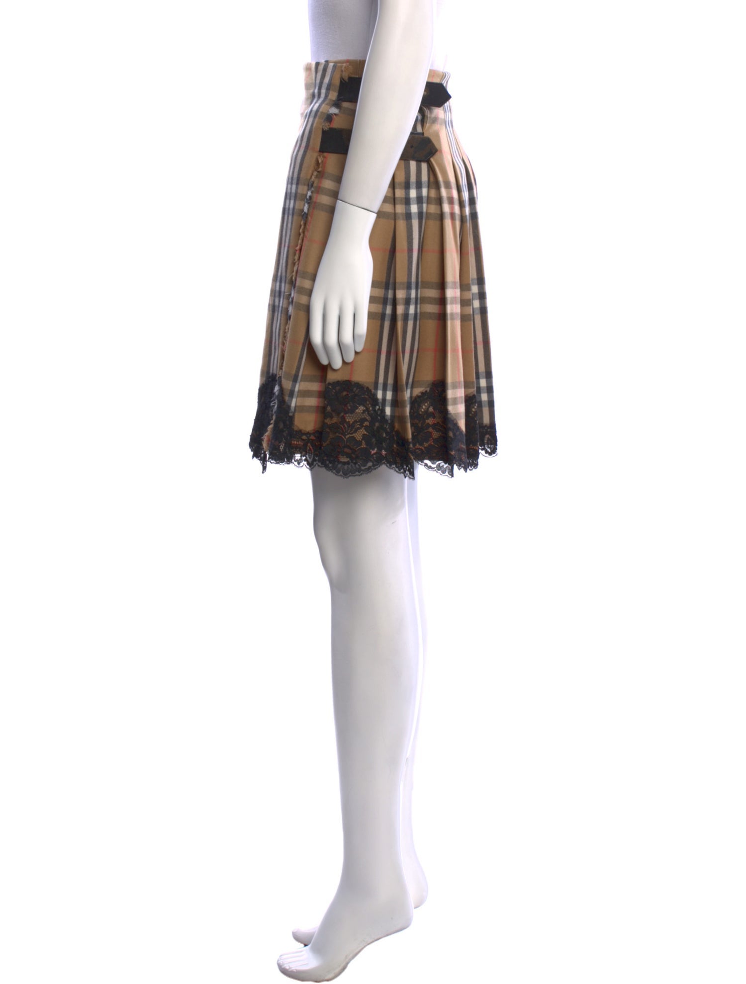 Burberry Wool Knee-Length Skirt