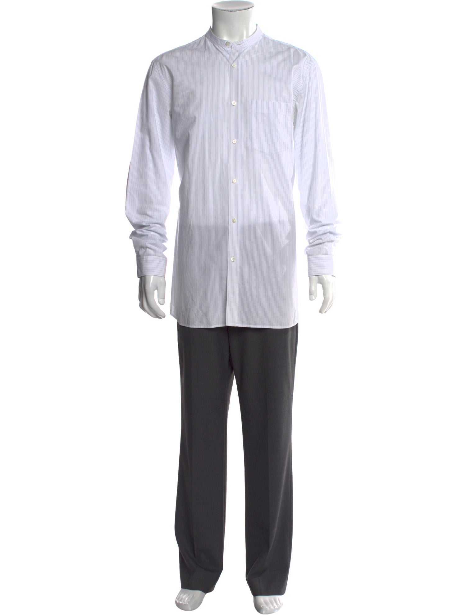 Burberry Striped Long Sleeve Shirt