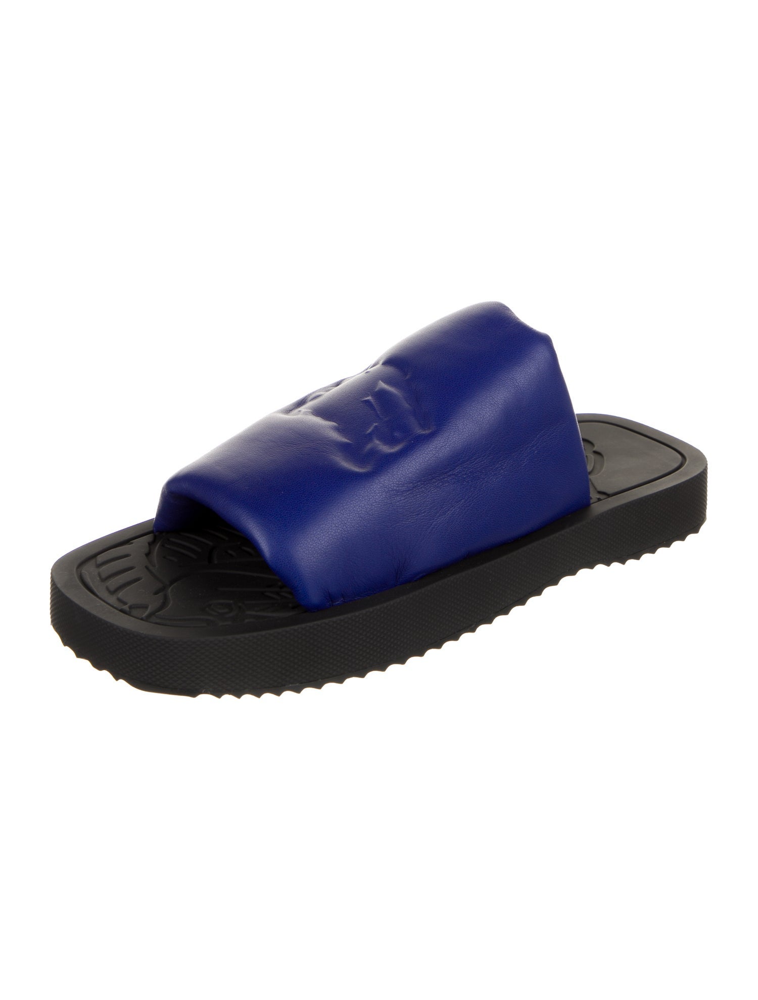 Burberry Leather Slides