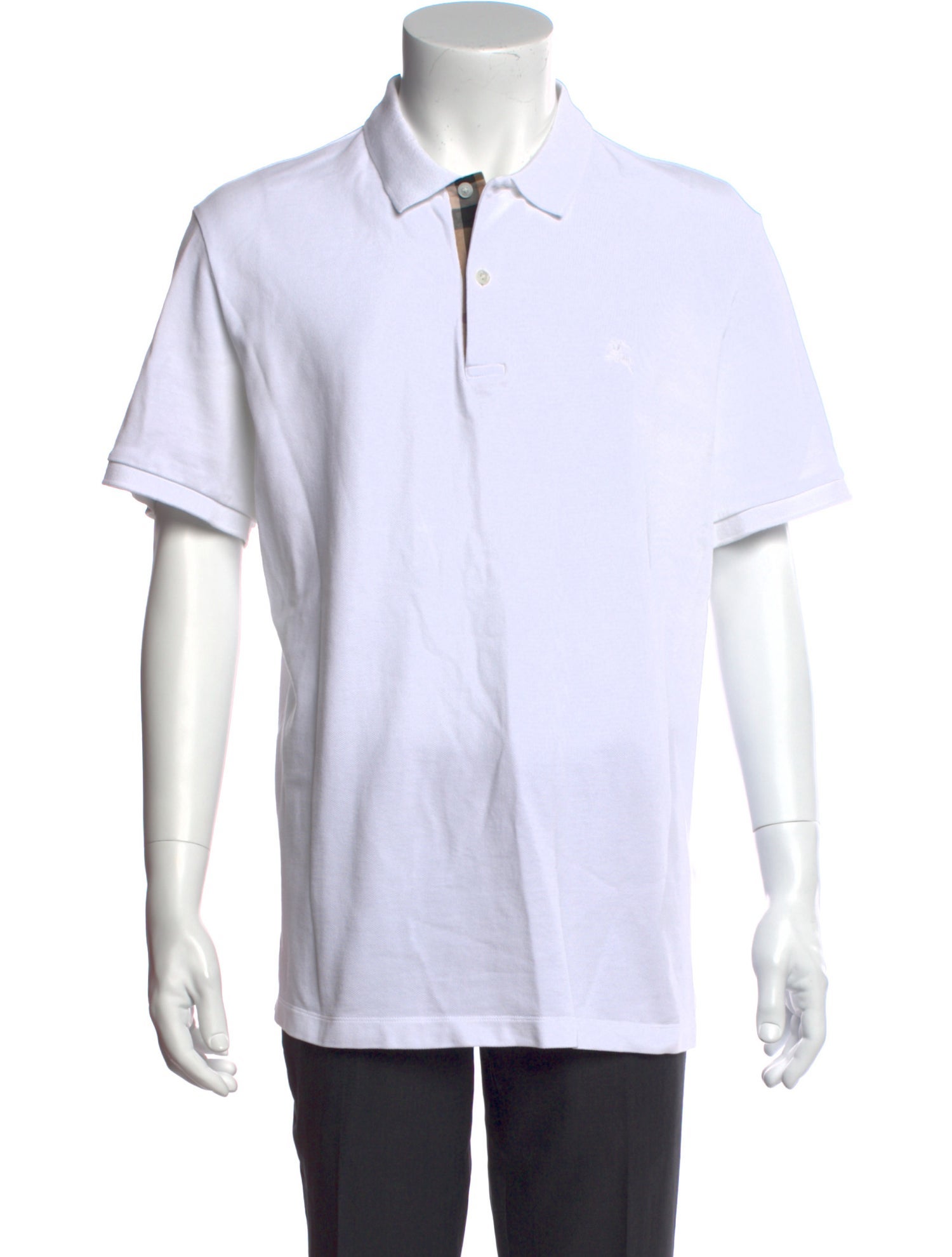 Burberry Nova Check Pattern Short Sleeve Shirt