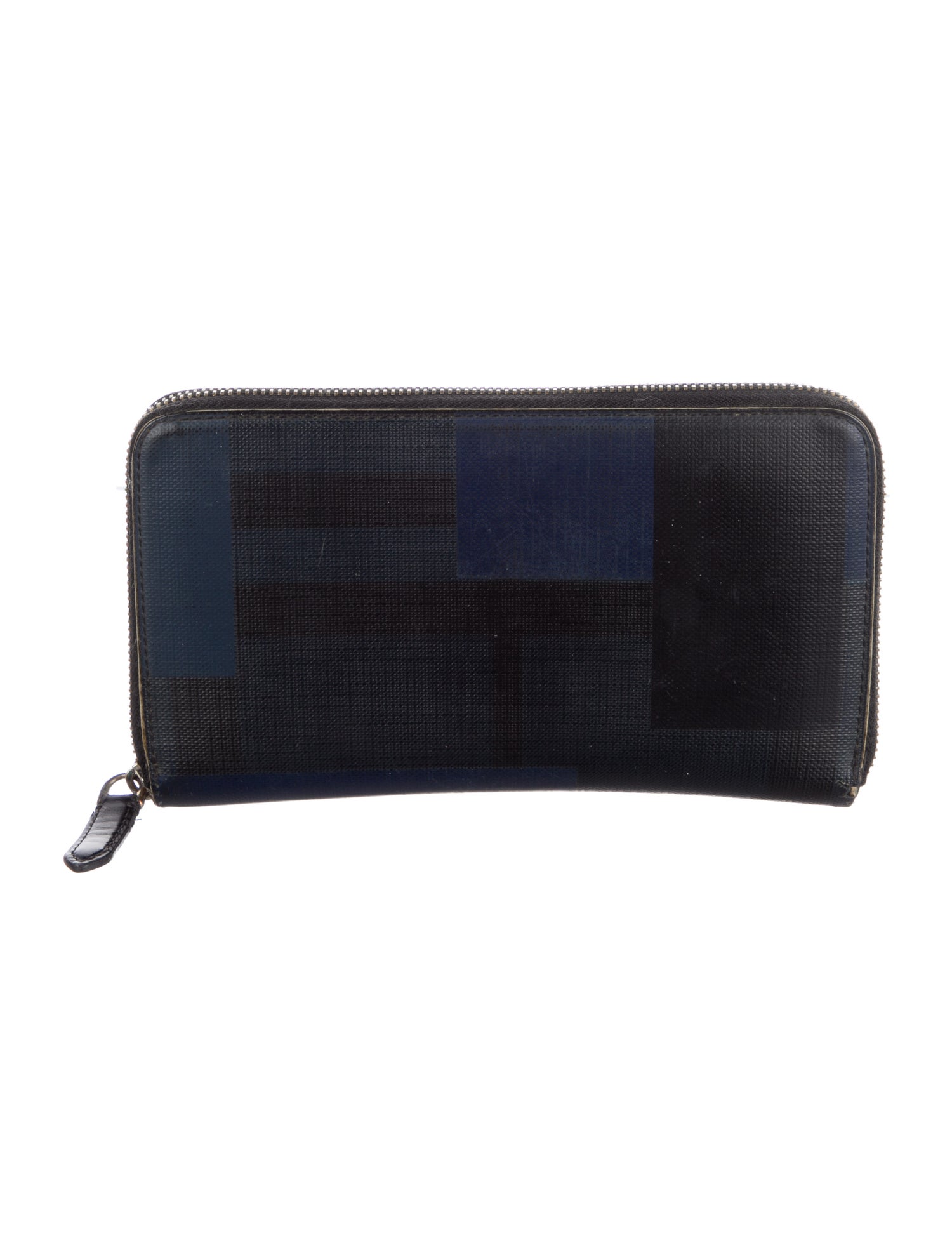 Burberry Colorblock Pattern Continental Wallet