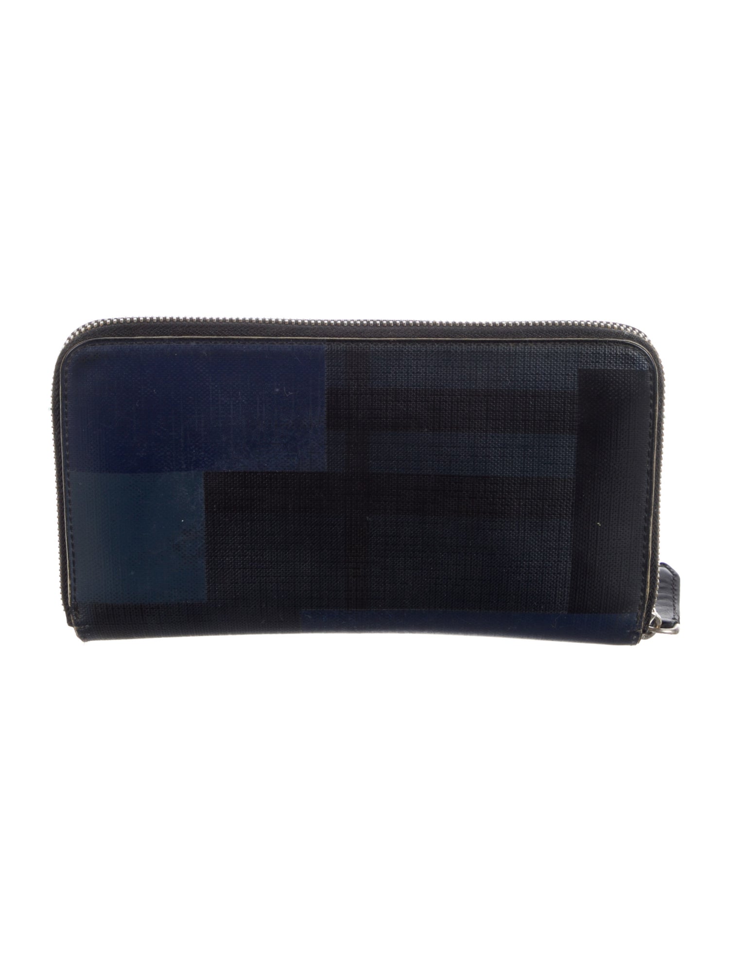 Burberry Colorblock Pattern Continental Wallet