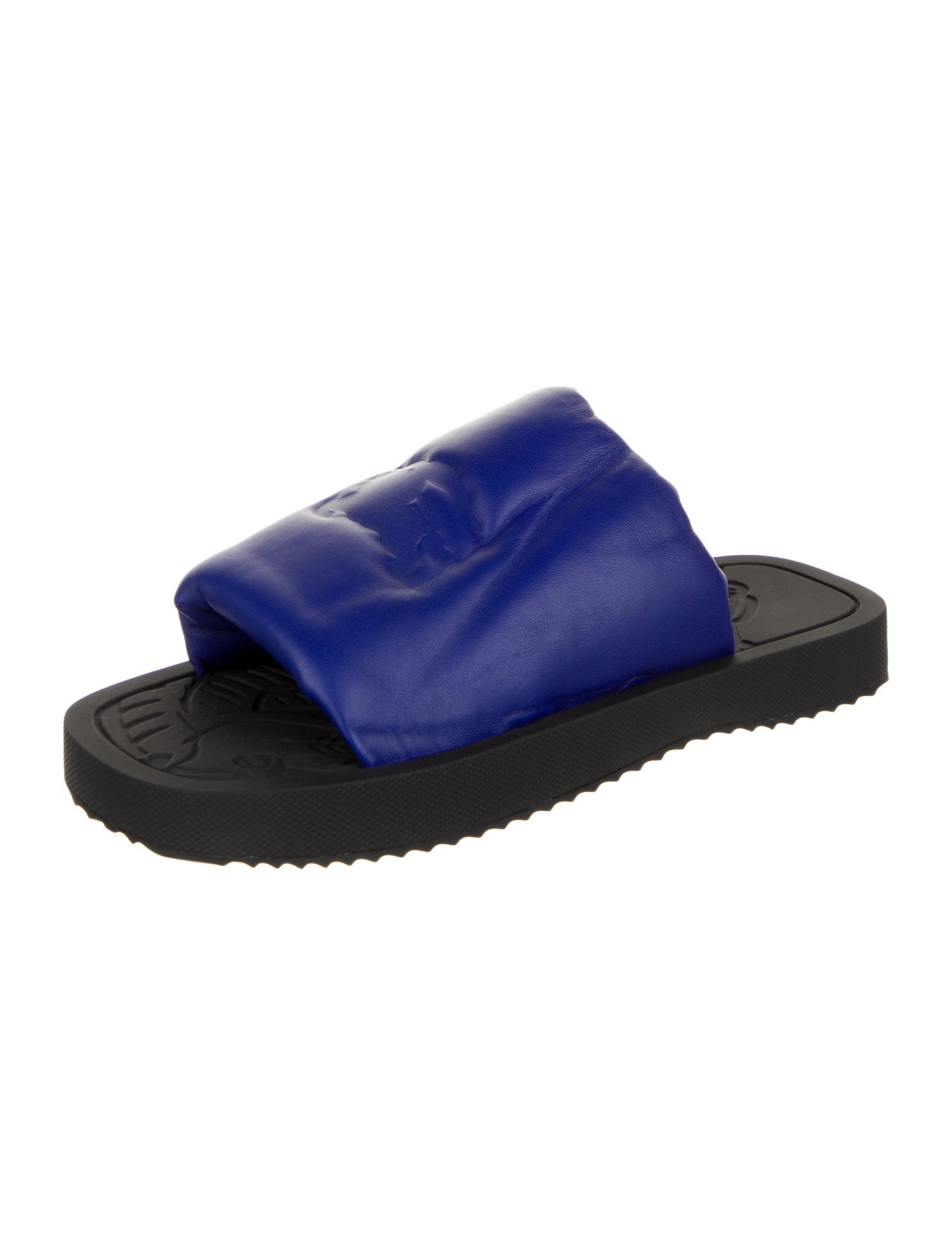 Burberry Leather Slides