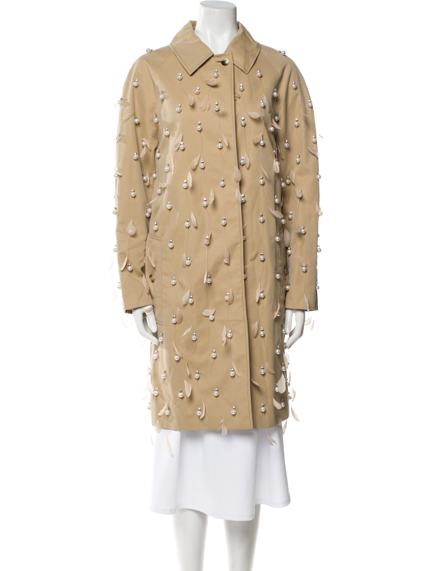 Burberry Polka Dot Print Evening Jacket