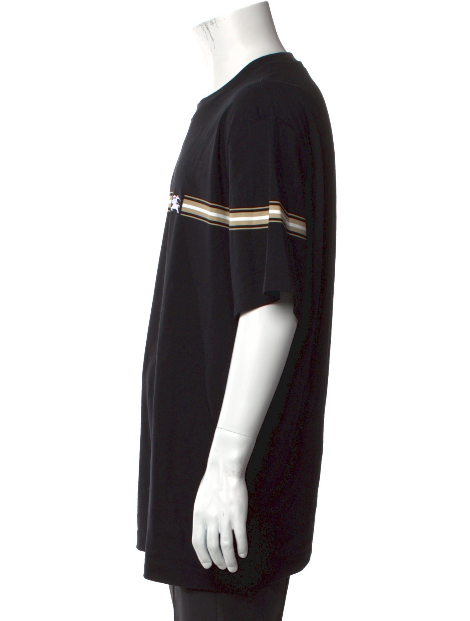 Burberry TB Monogram Striped T-Shirt