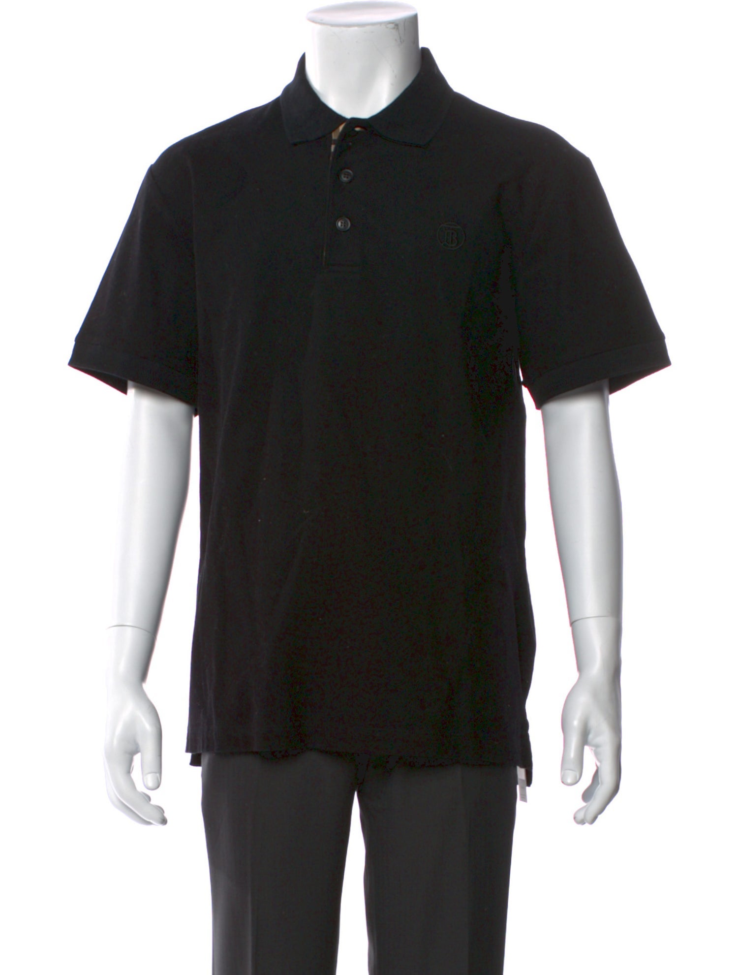 Burberry Crew Neck Short Sleeve Polo Shirt