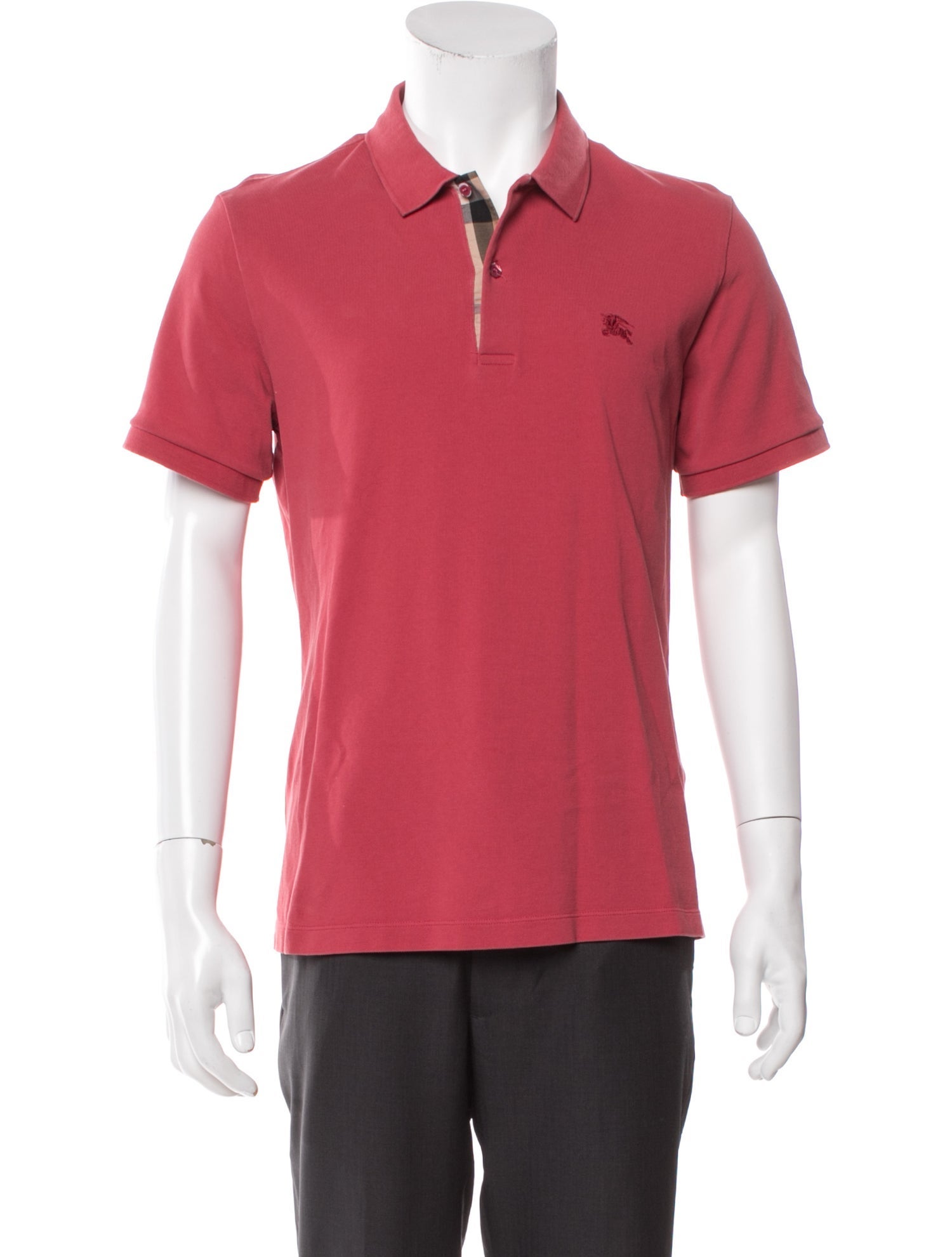 Burberry House Check Pattern Collar Polo Shirt