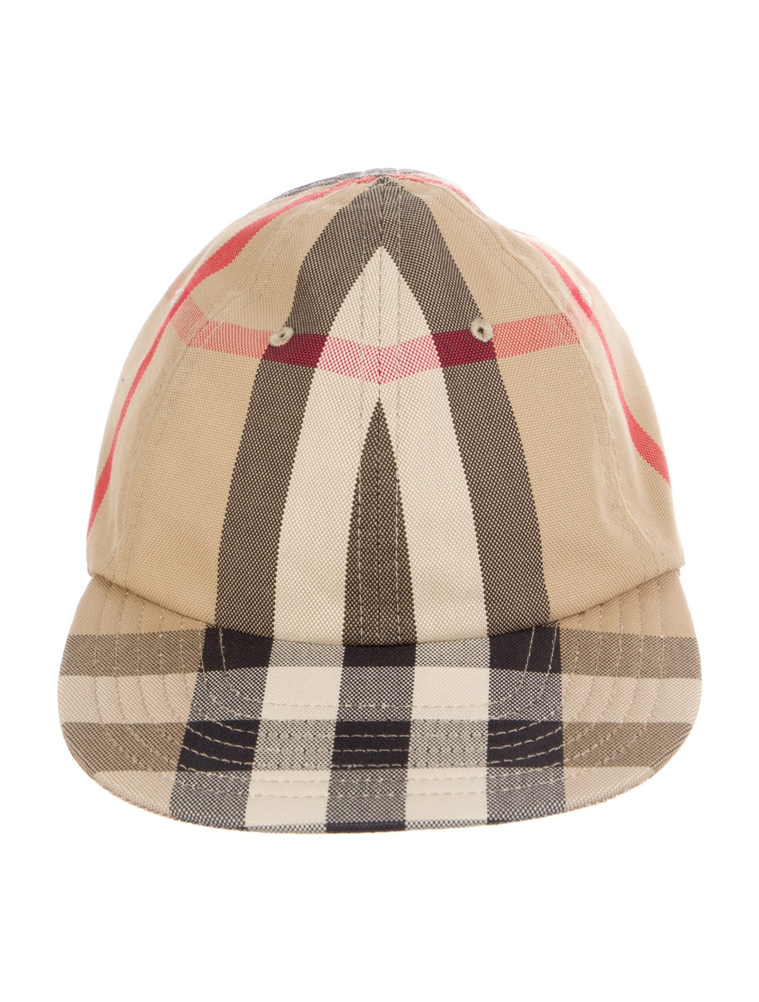 Burberry Check Canvas Baseball Hat