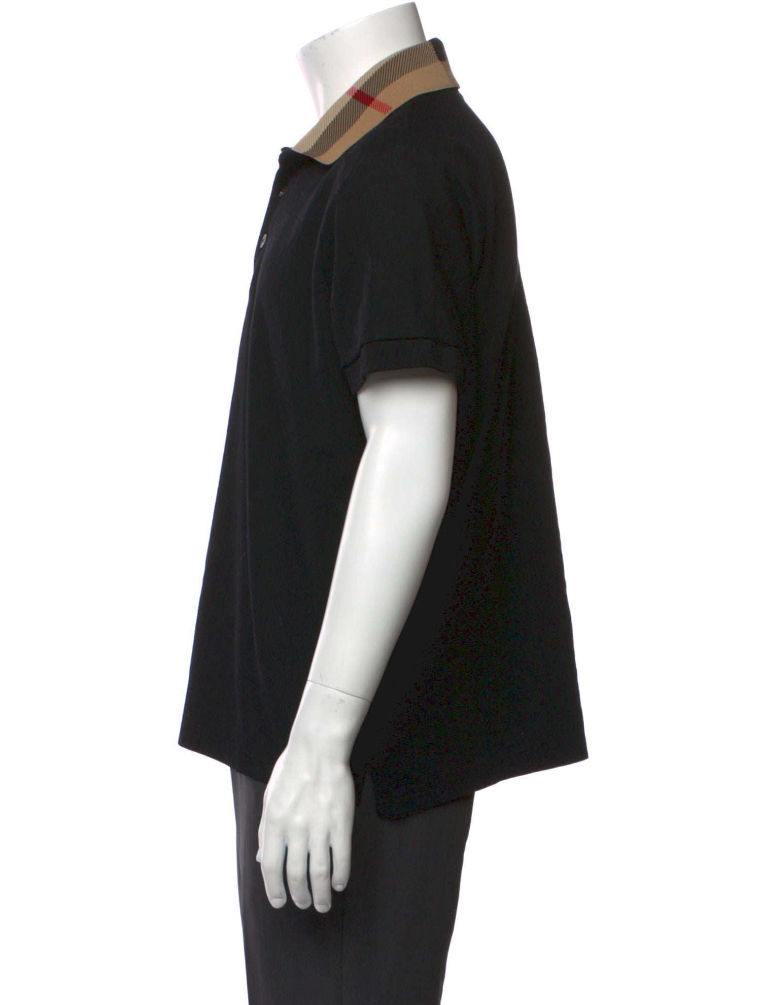 Burberry House Check Pattern Collar Polo Shirt