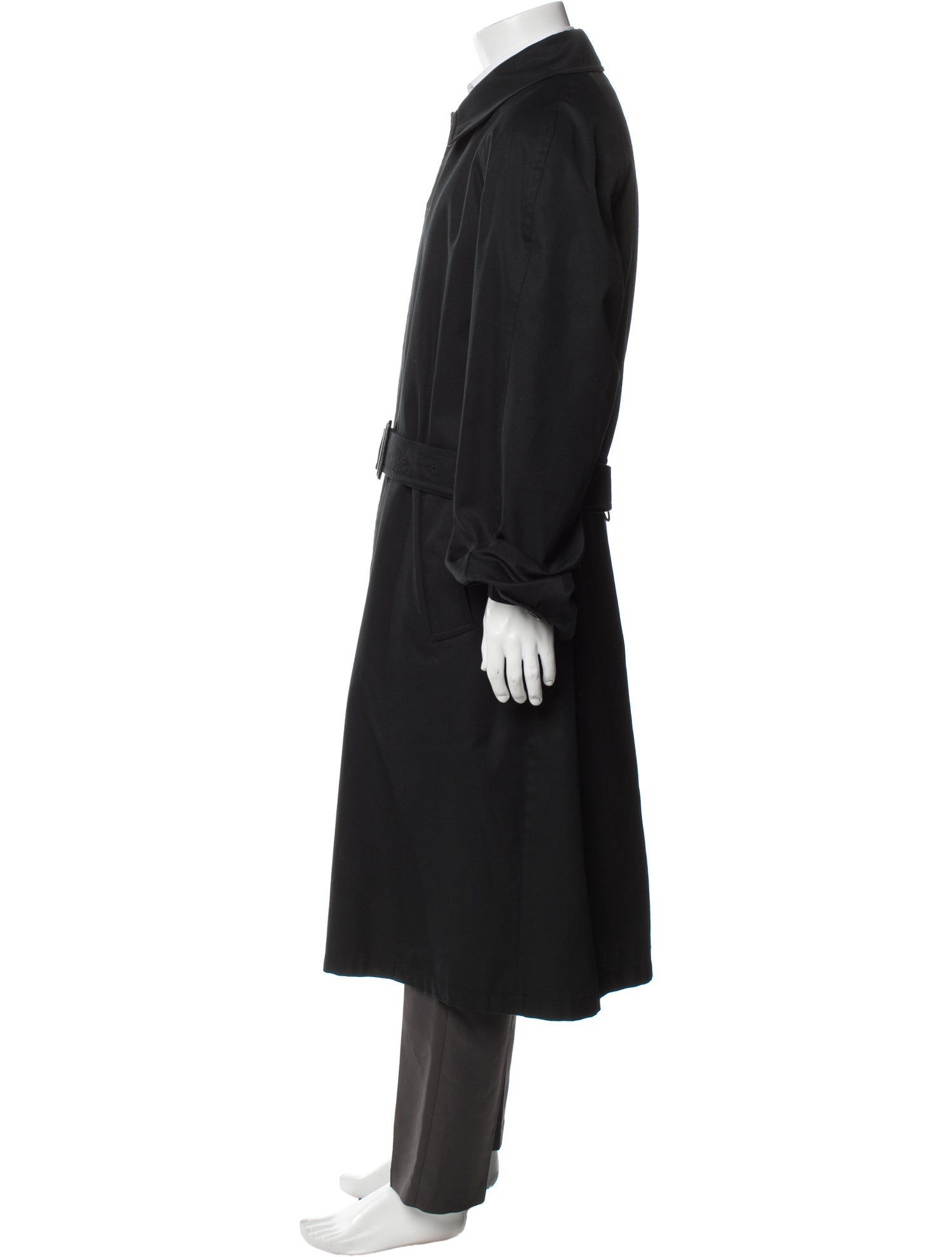 Burberry Nova Check Pattern Trench Coat