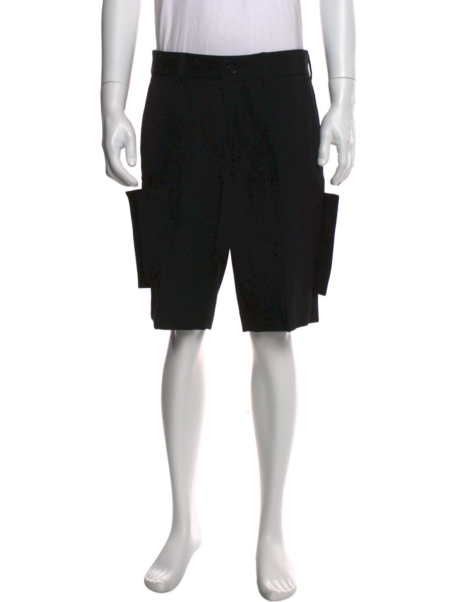 Burberry Virgin Wool Cargo Shorts