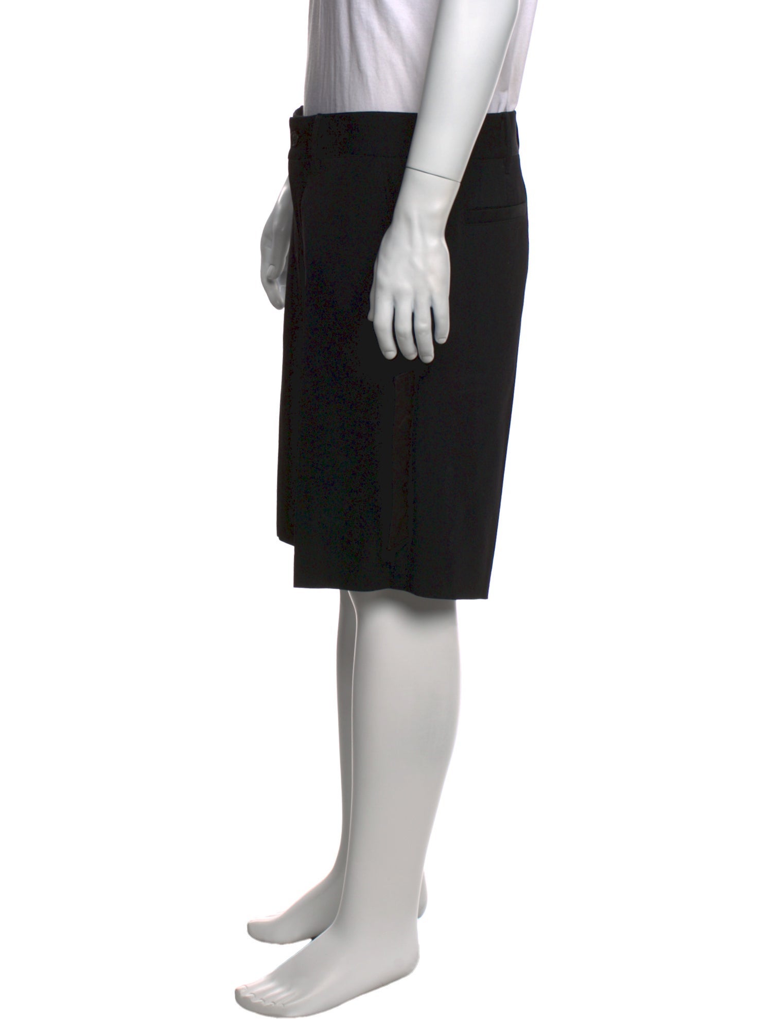 Burberry Virgin Wool Cargo Shorts