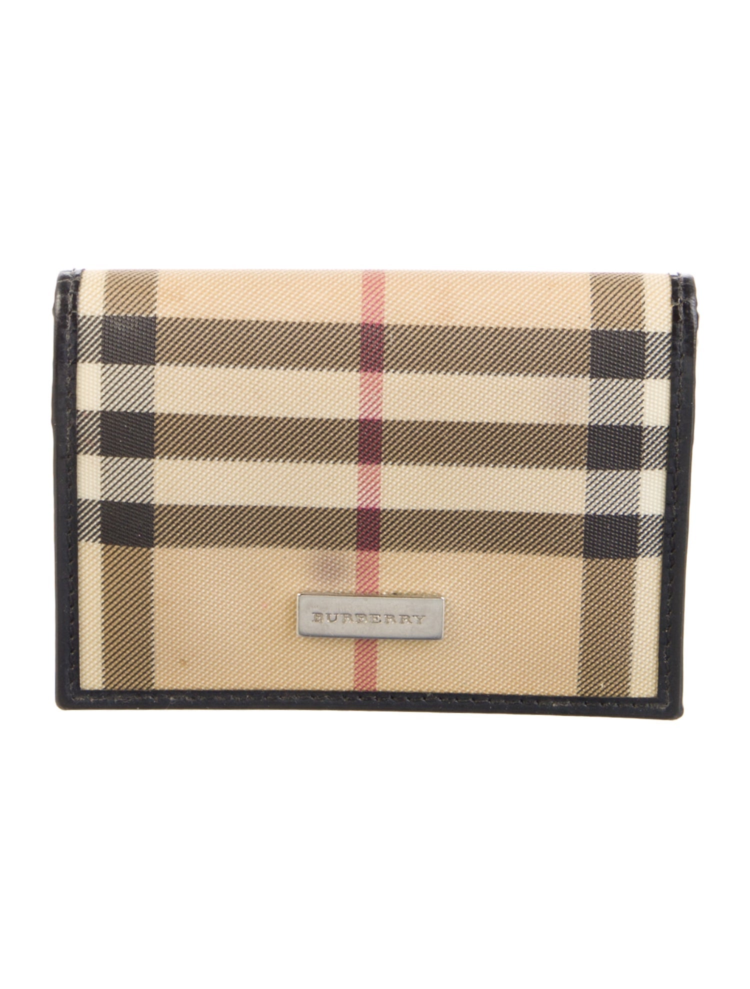 Burberry House Check Pattern Wallet