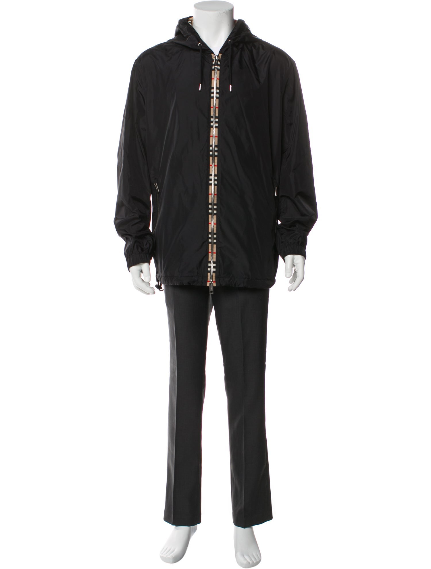 Burberry House Check Pattern Parka