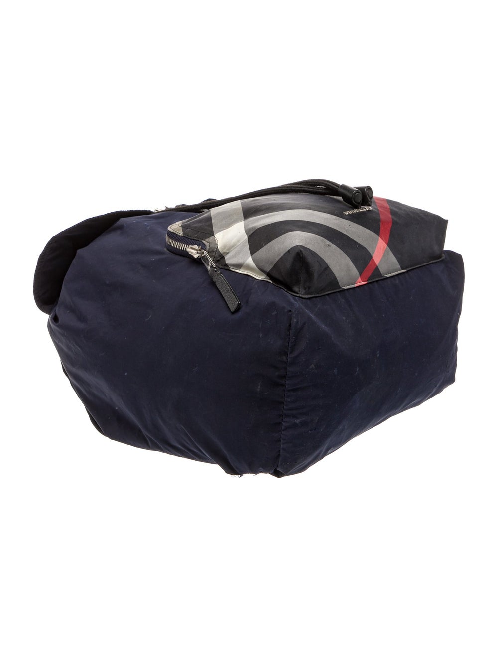 Burberry Backpack Blue Nylon Exploded Check Patte… - image 5