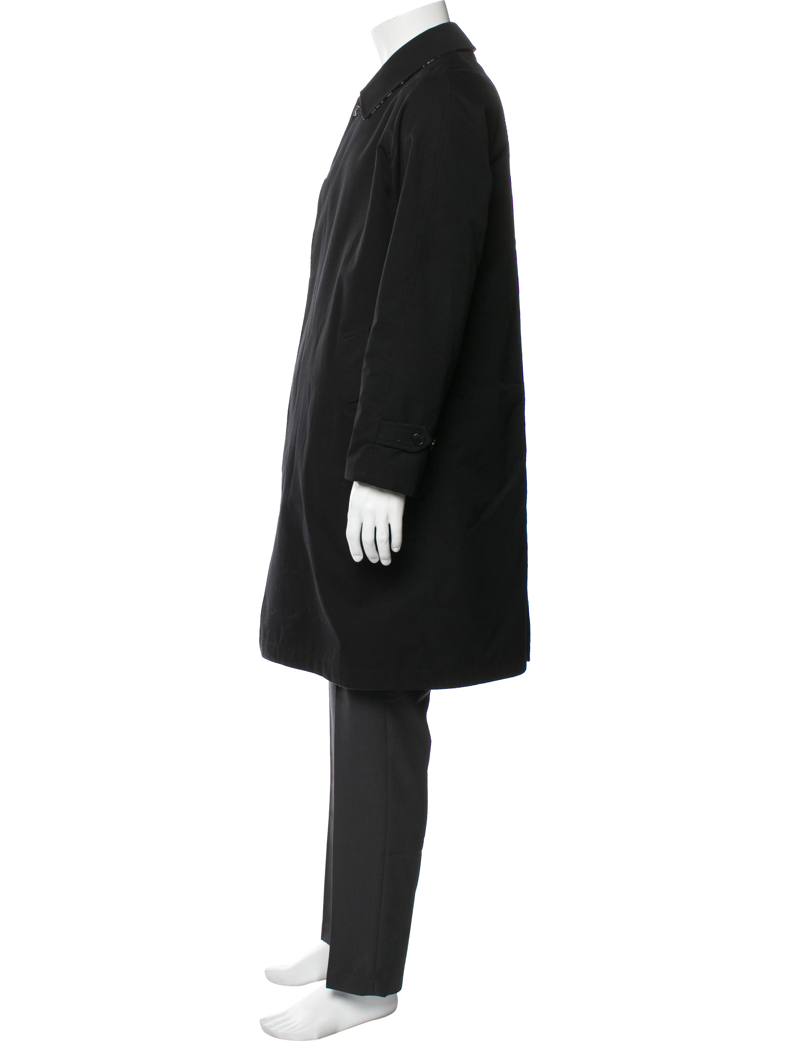 Burberry Virgin Wool Overcoat