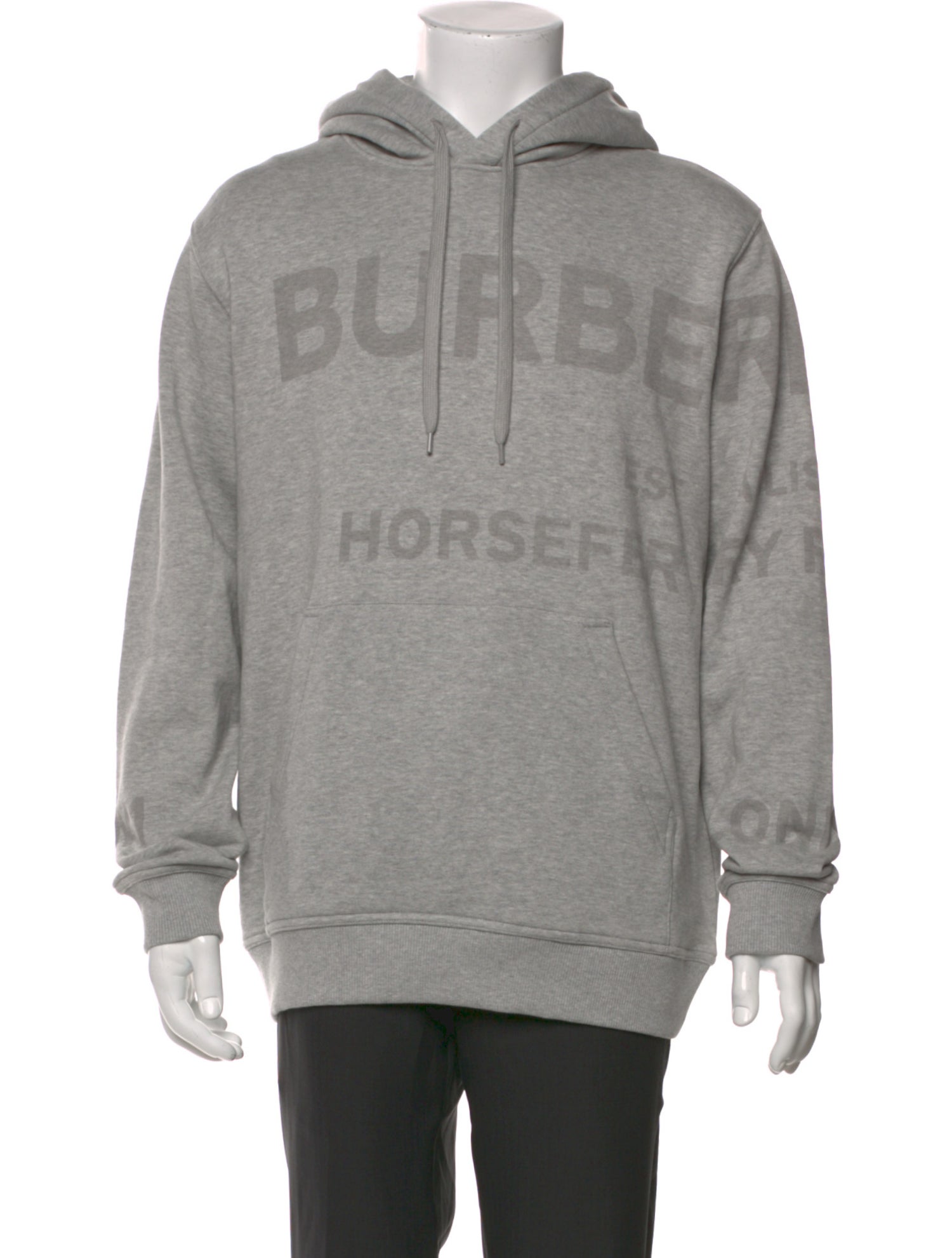 Burberry Graphic Print Crew Neck Hoodie w/ Tags