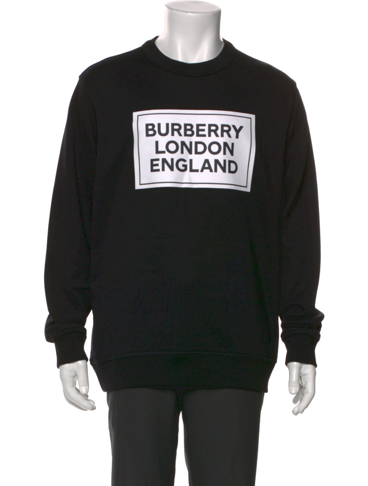 Burberry Graphic Print Crew Neck Sweatshirt