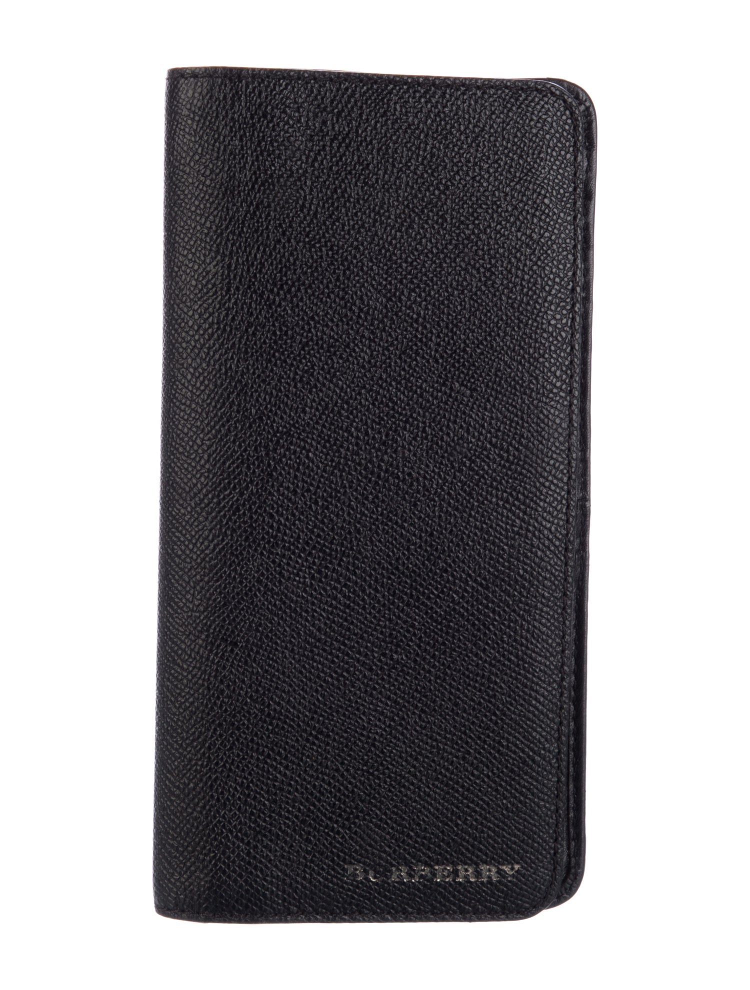 Burberry Embossed Leather Wallet