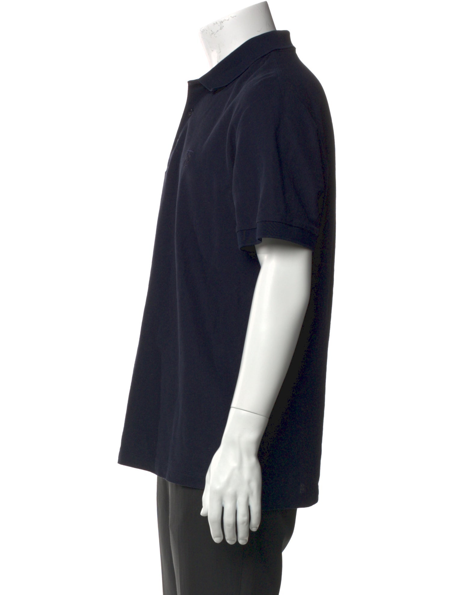 Burberry Crew Neck Short Sleeve Polo Shirt