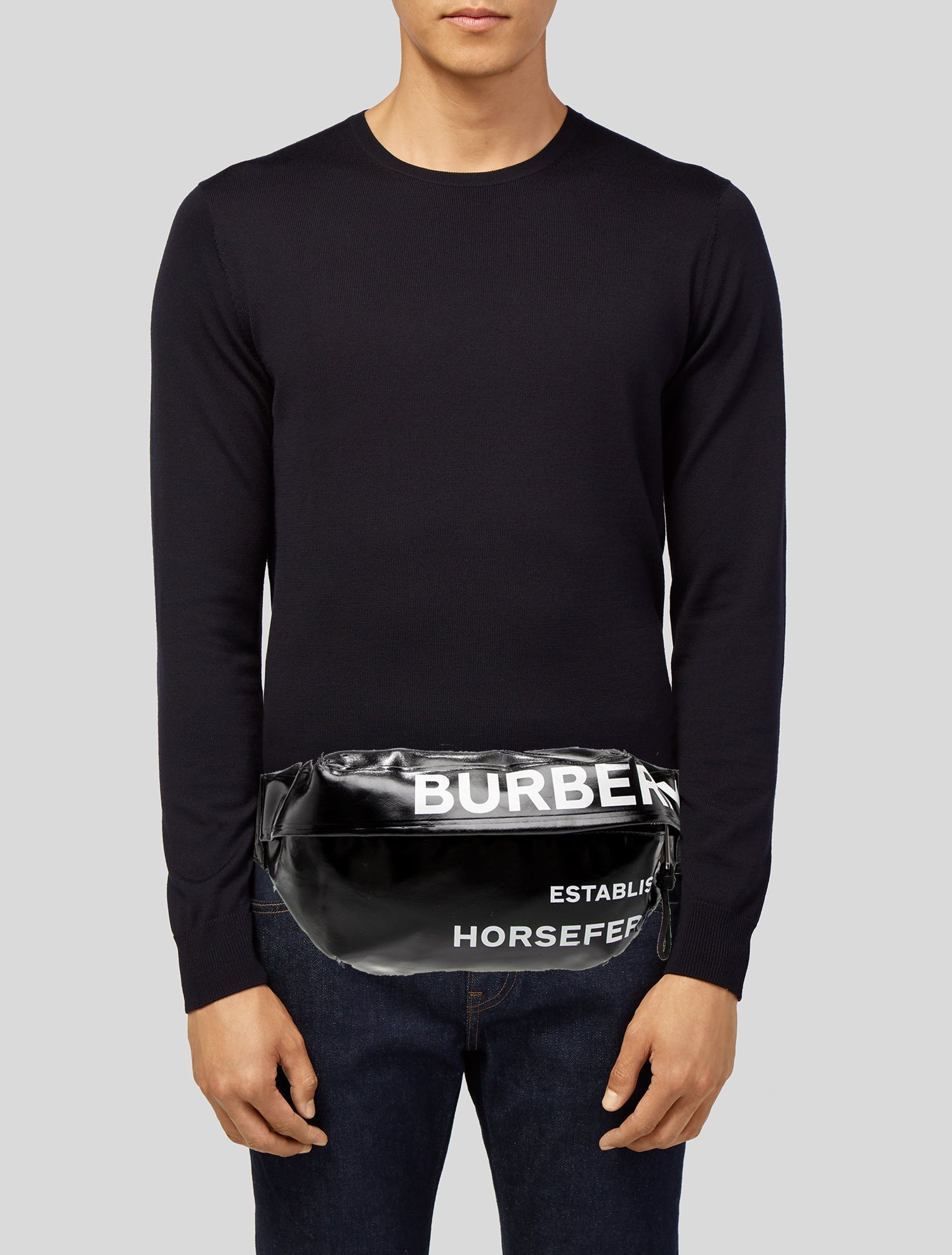 Burberry Vinyl Belt Bag